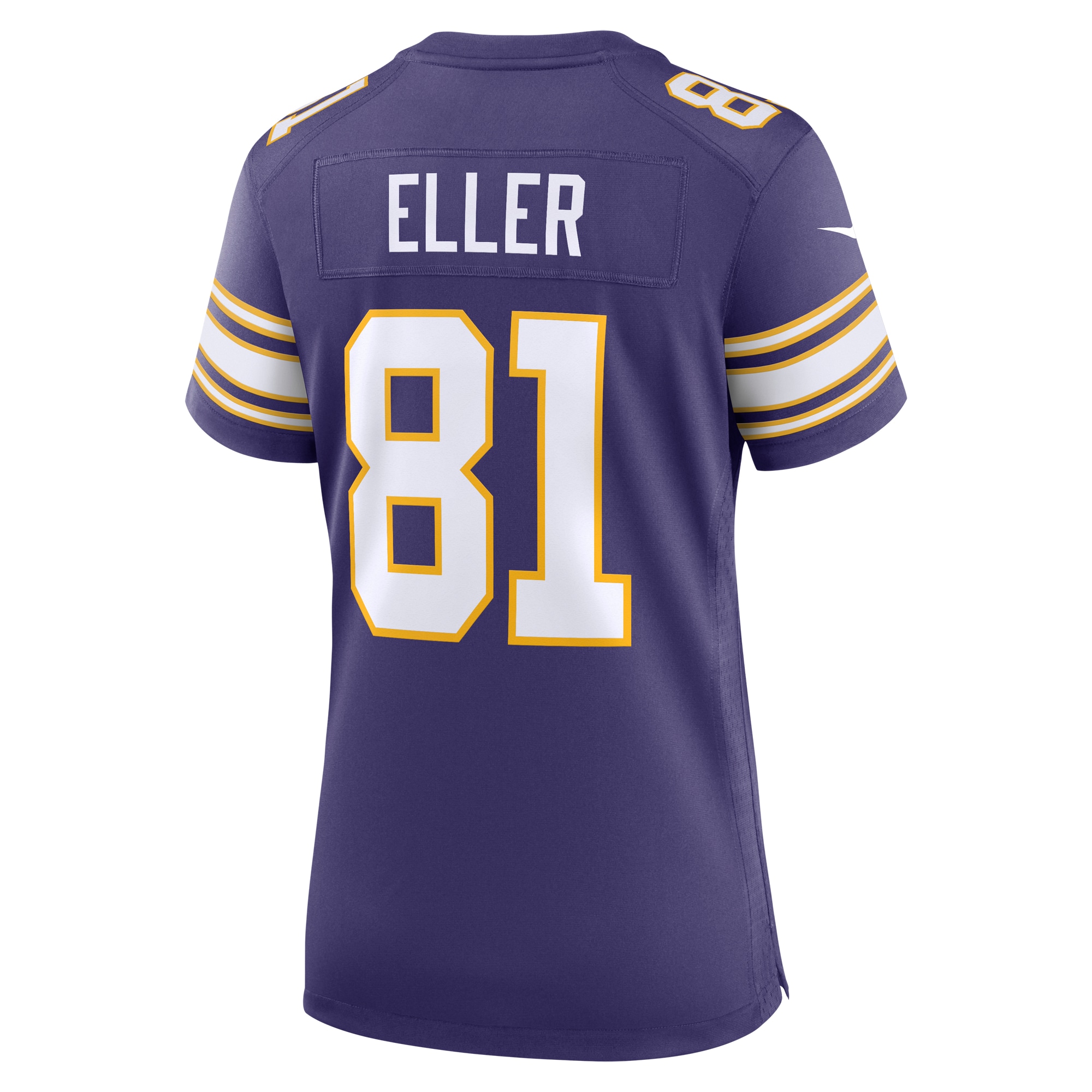 Minnesota Vikings Carl Eller Purple Classic Retired Player NFL Jersey Women's