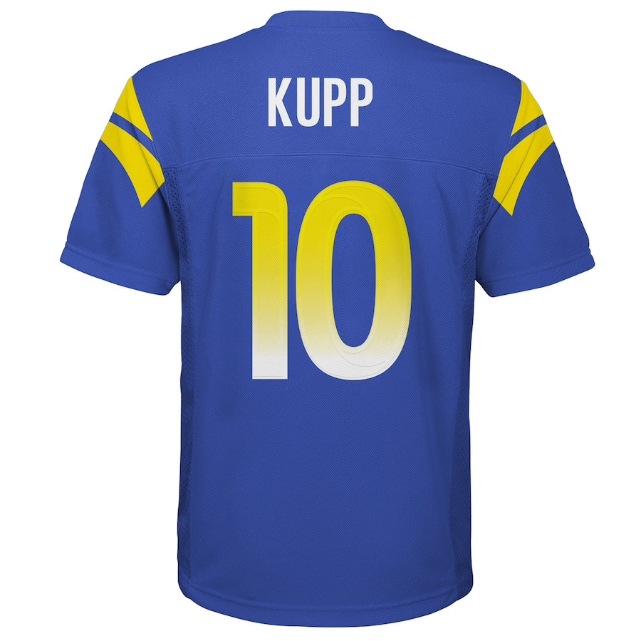 Cooper Kupp 10 Los Angeles Rams Royal NFL Jersey Youth