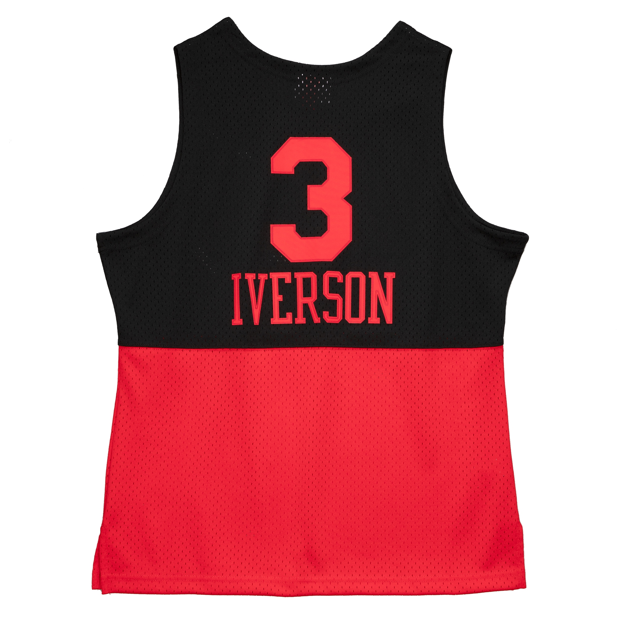 Mitchell Ness Allen Iverson Black Philadelphia 76ers 2003-2004 Hardwood Classics Reload 2.0 Swingman NBA Jersey Men's