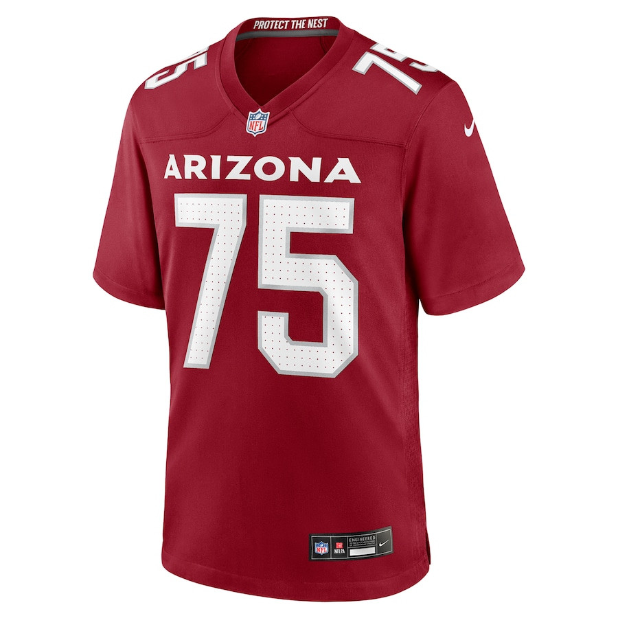 Christian Jones 75 Arizona Cardinals Team Game Cardinal NFL Jersey Men's
