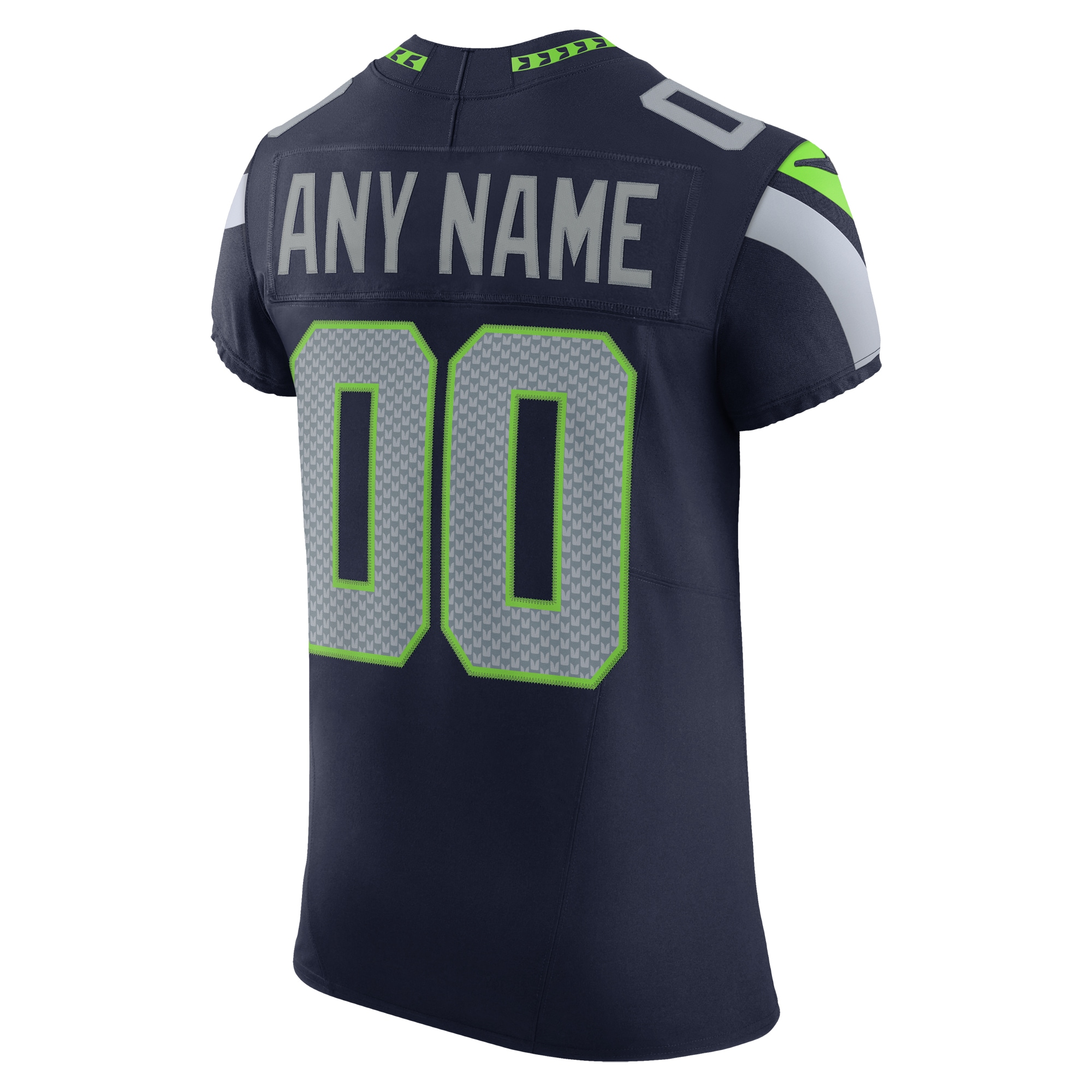 Seattle Seahawks College Navy Vapor F.U.S.E. Elite Custom NFL Jersey Men's