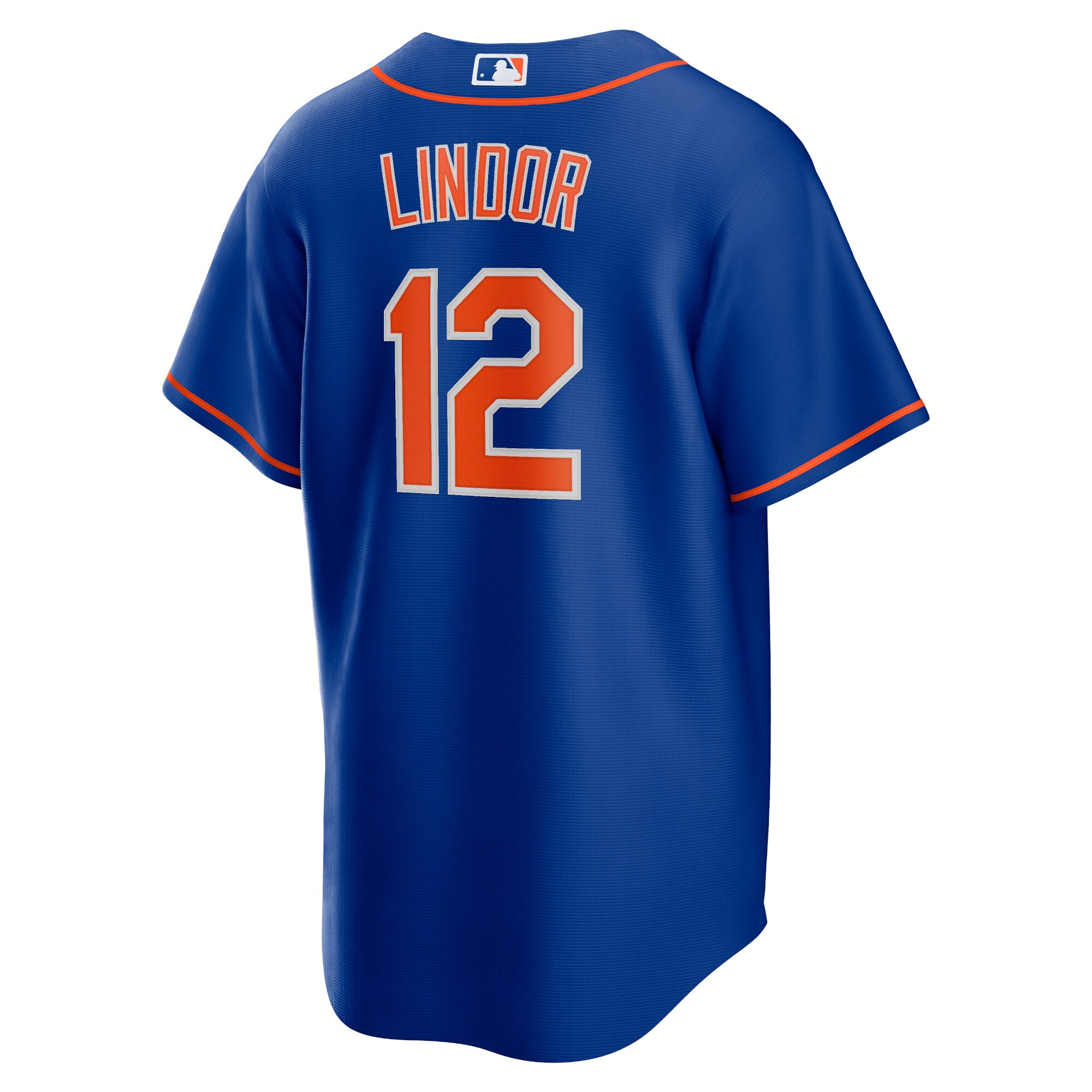 New York Mets Francisco Lindor Royal Big Tall Alternate Player MLB Jersey Men's