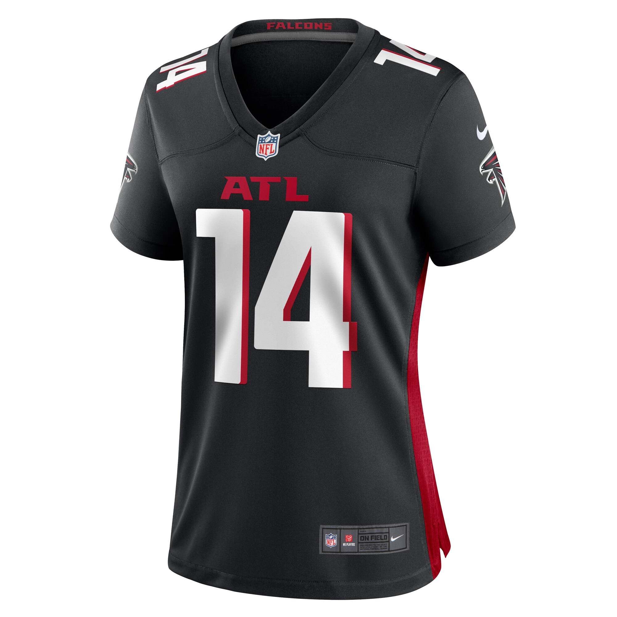 Atlanta Falcons Rondale Moore Black Game NFL Jersey Women's