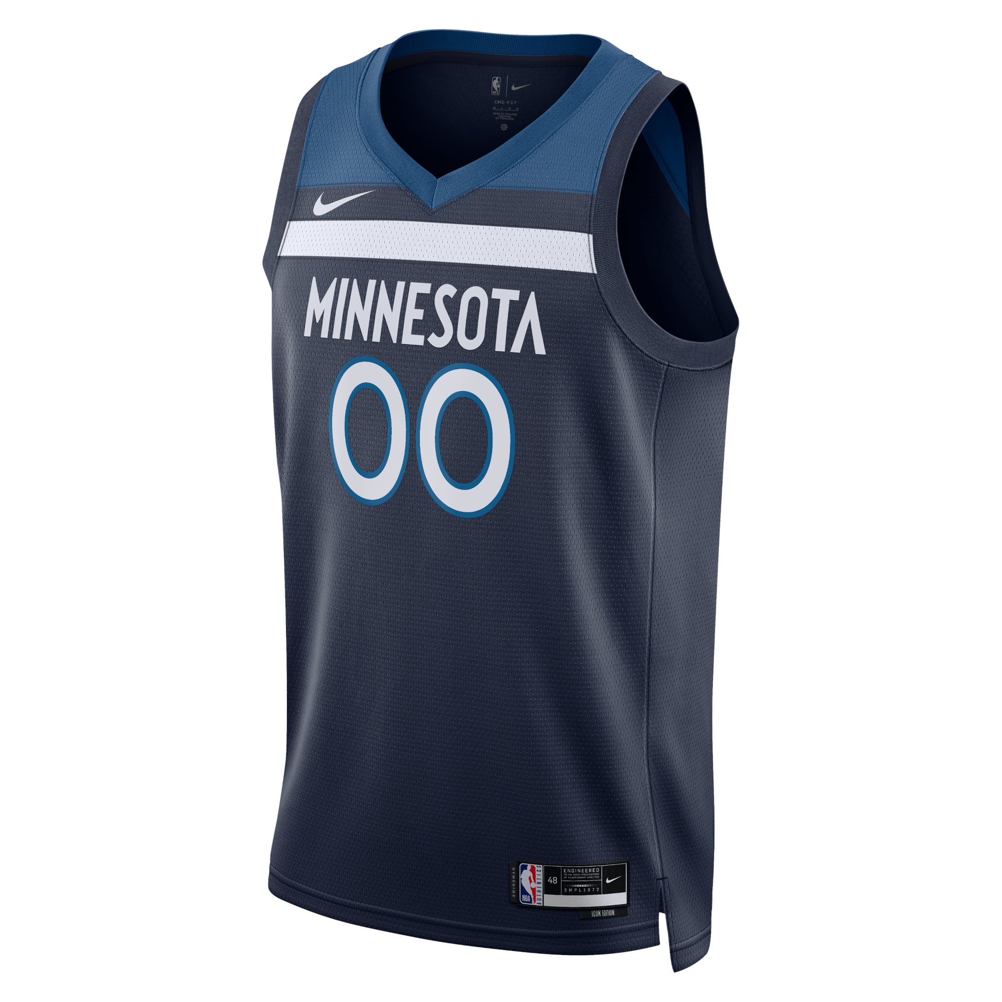 Minnesota Timberwolves Icon Swingman Custom Unisex NBA Jersey Unisex