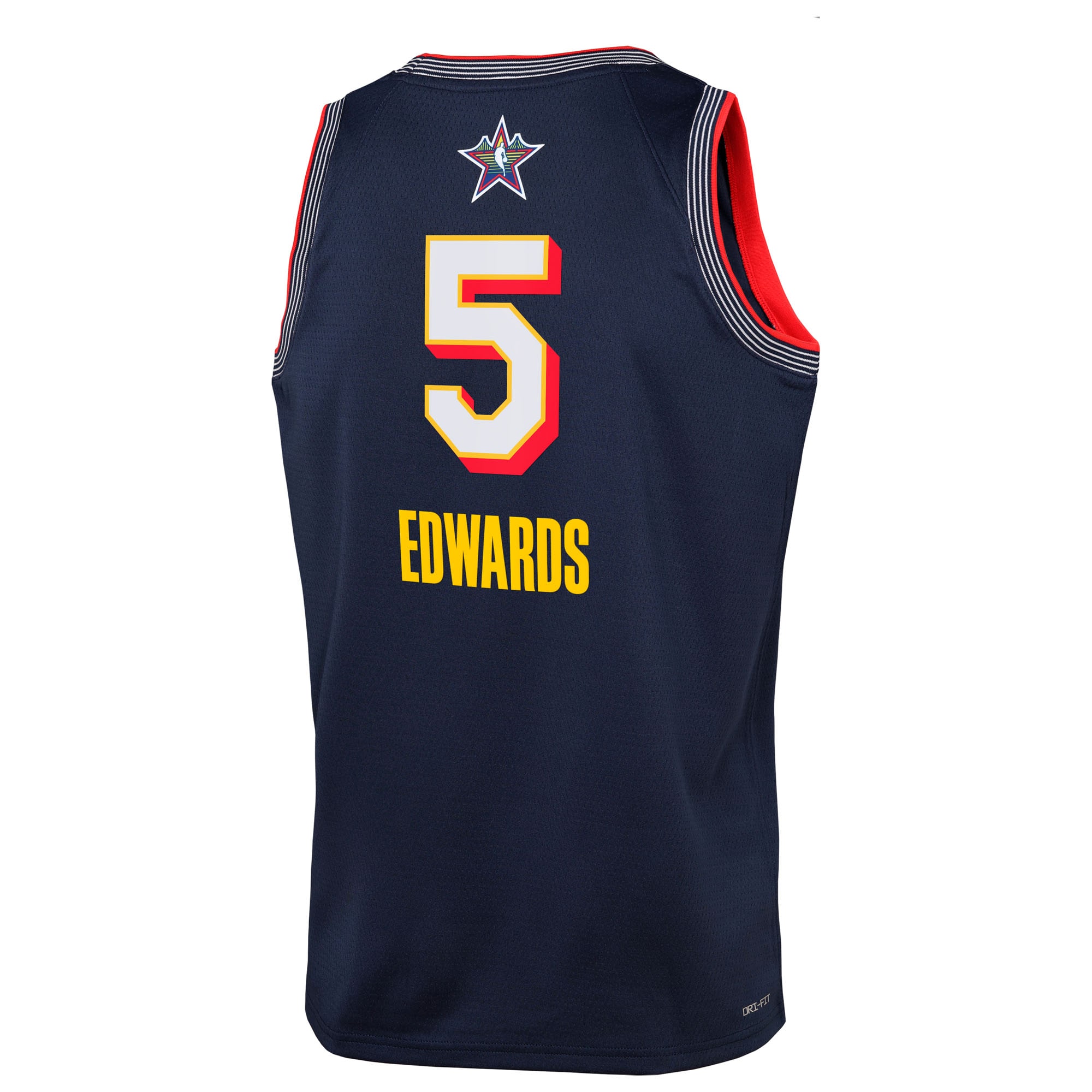 NBA All Star Swingman Team Navy Anthony Edward NBA Jersey Youth