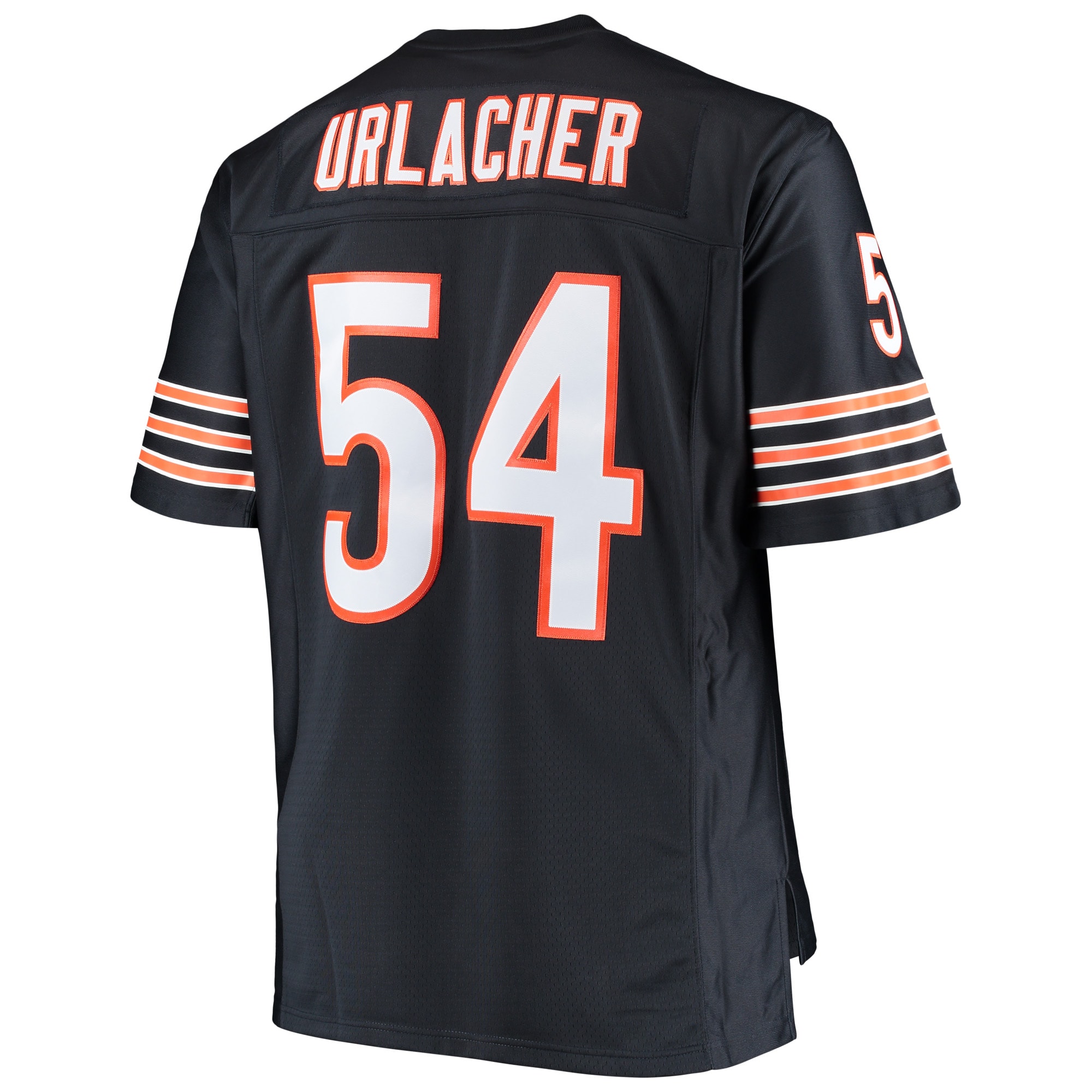 Chicago Bears Brian Urlacher Mitchell Ness Navy Big Tall 2001 Retired Player NFL Jersey Men's