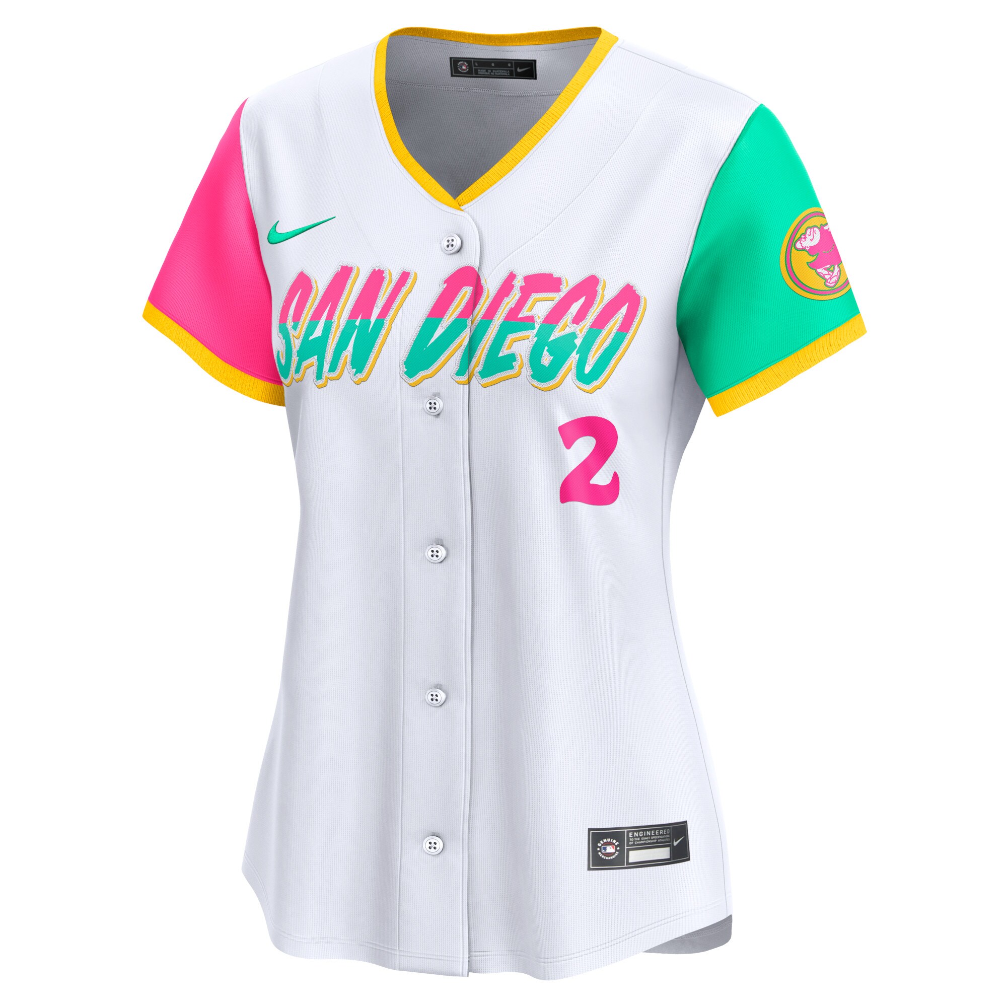 San Diego Padres Xander Bogaerts White City Connect Limited Player MLB Jersey Women's