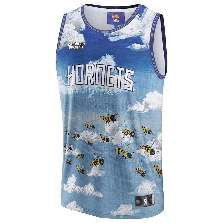 Charlotte Hornets KidSuper Studio Unisex Hometown Blue NBA Jersey Unisex