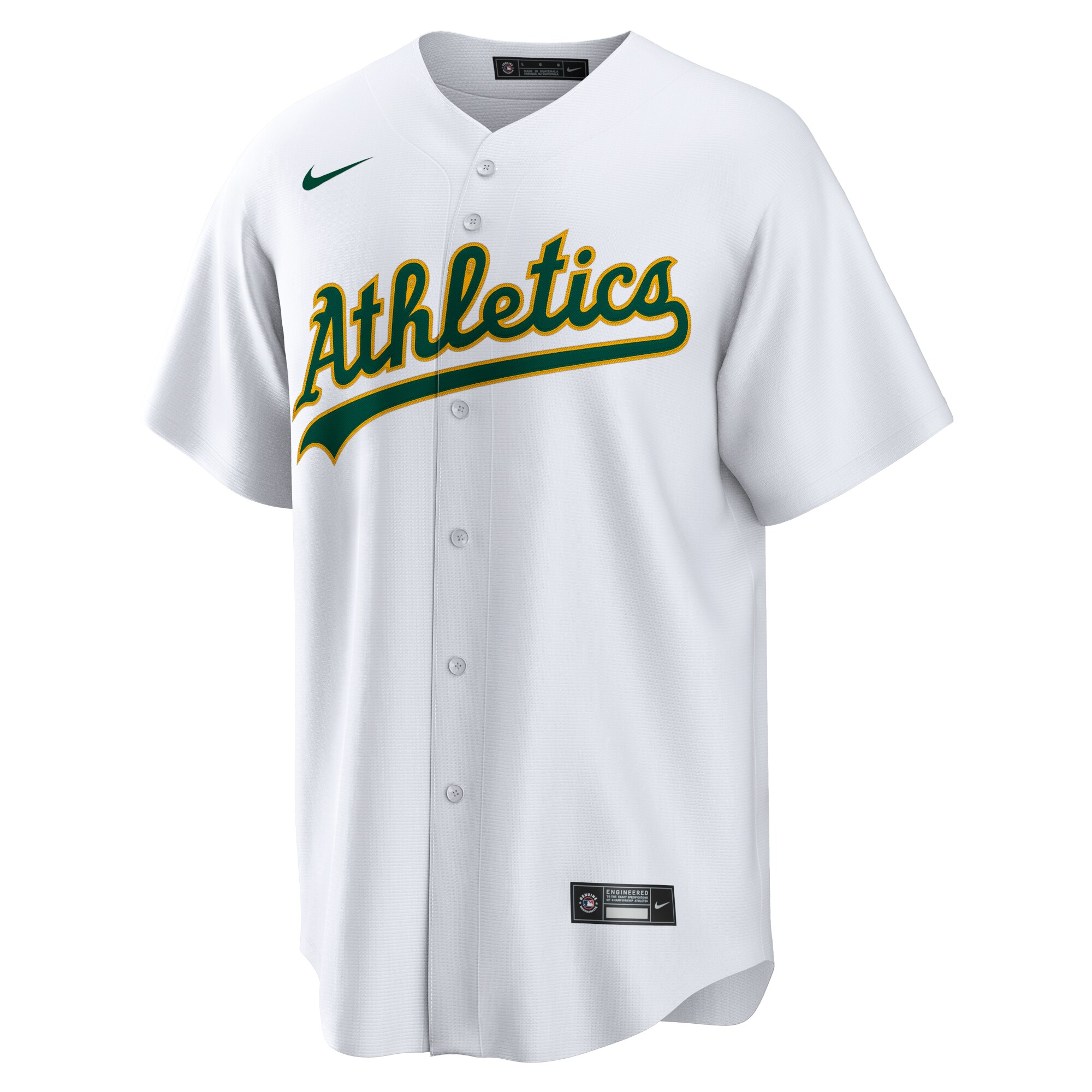 Oakland Athletics Zack Gelof White Home MLB Jersey Men's