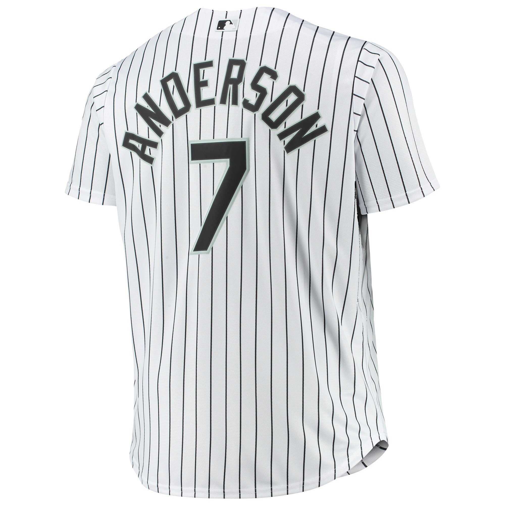 Chicago White Sox Tim Anderson White Big Tall Player MLB Jersey Men's