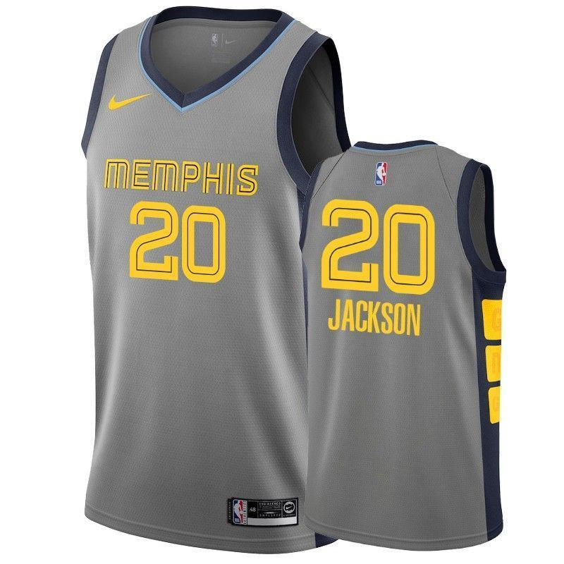 Memphis Grizzlies Josh Jackson 20 City NBA Jersey Men's