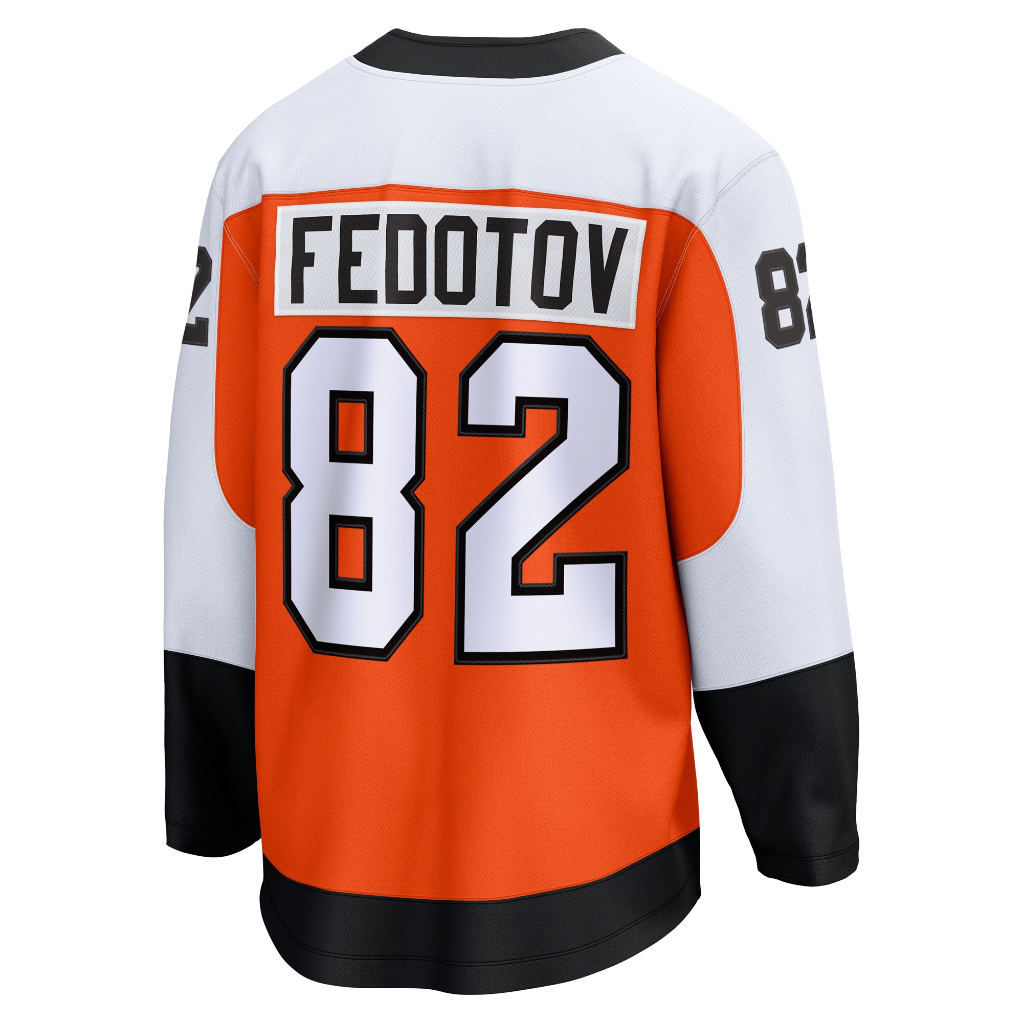 Philadelphia Flyers Ivan Fedotov Orange Home Premier Breakaway Player NHL Jersey Men's