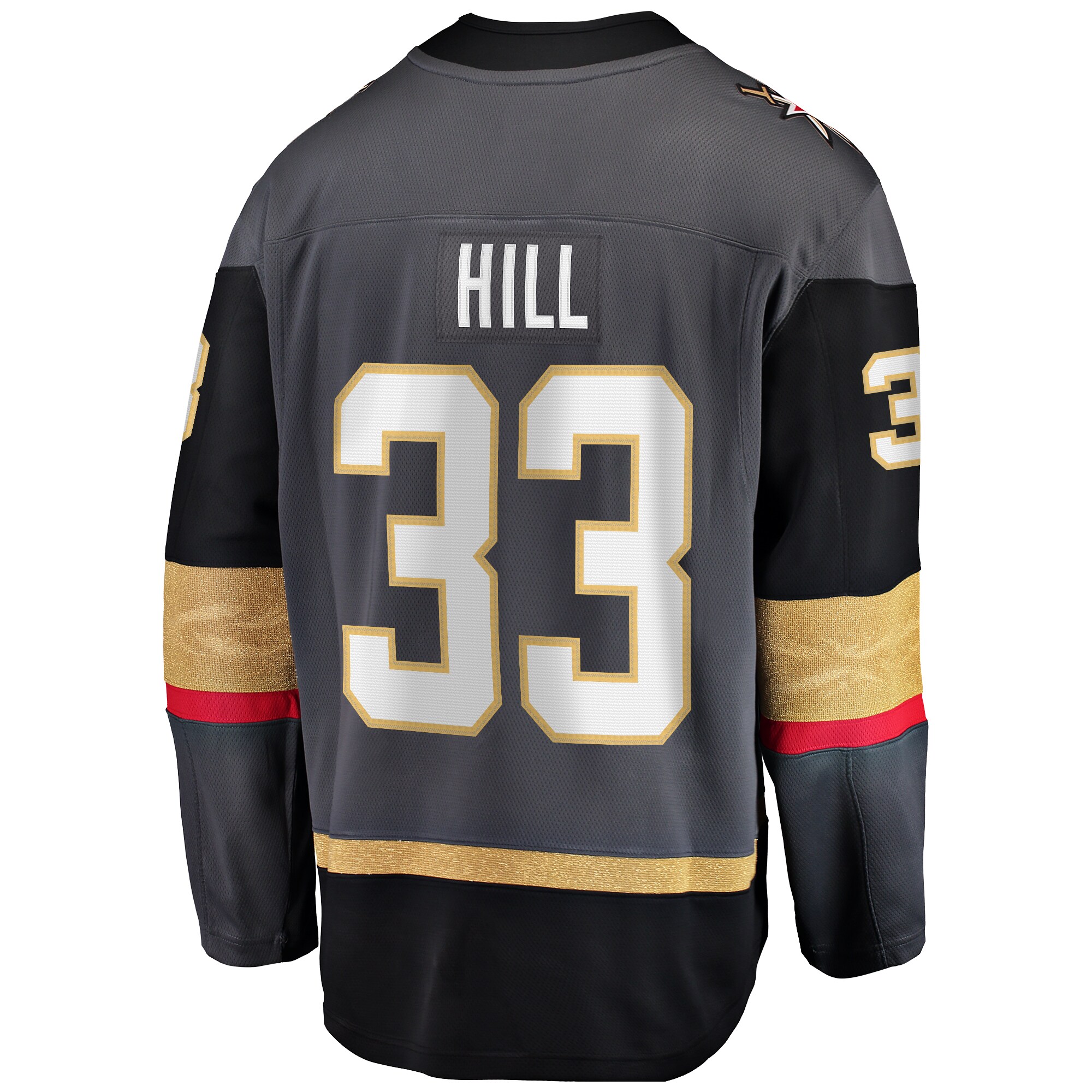 Vegas Golden Knights Adin Hill Gray Alternate Breakaway NHL Jersey Men's