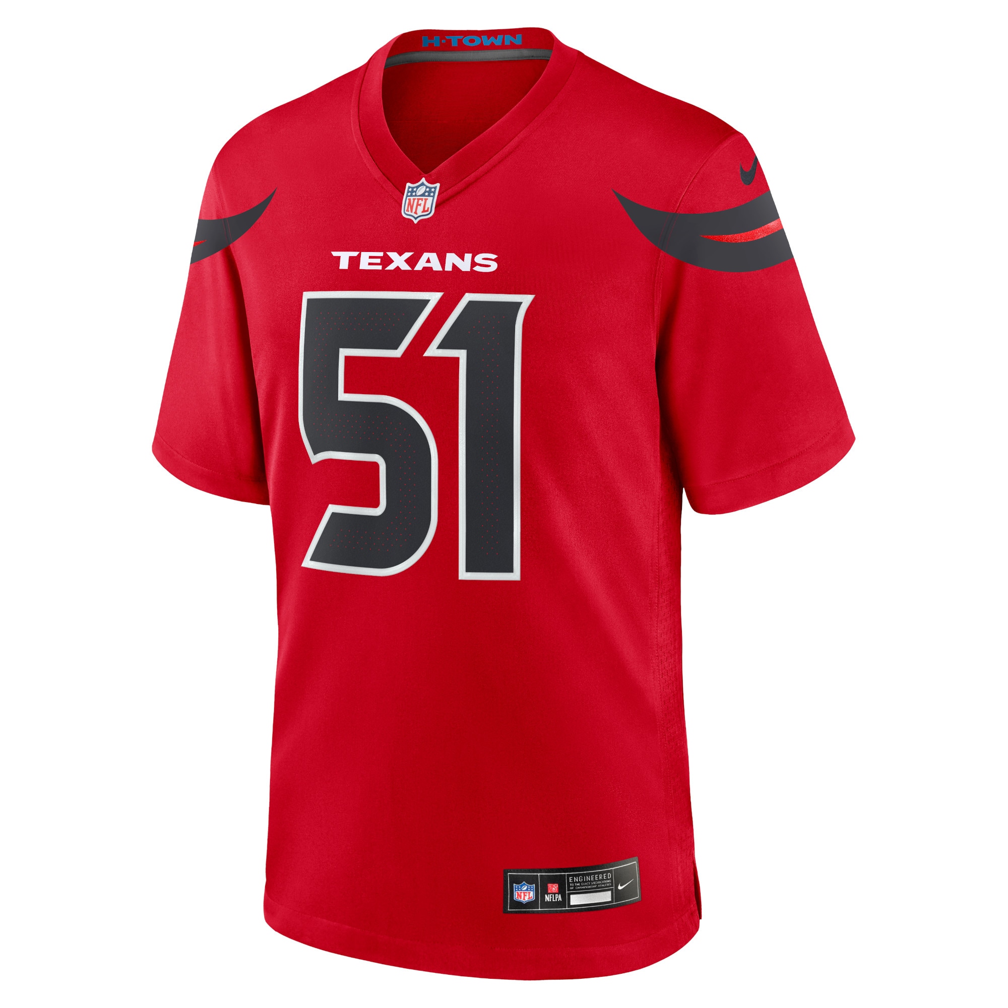 Houston Texans Will Anderson Jr. Red Alternate Game NFL Jersey Men's