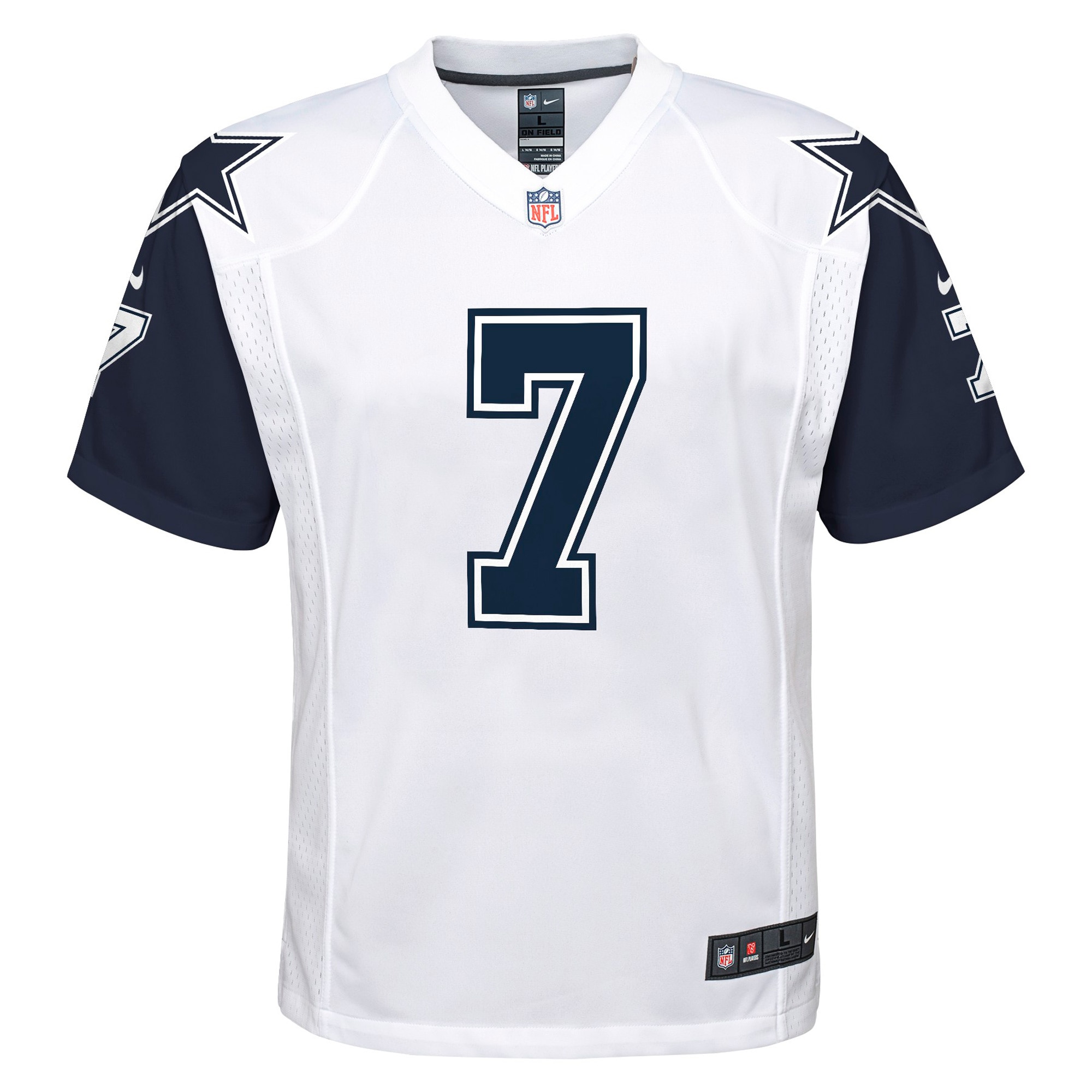 Dallas Cowboys Trevon Diggs White Alternate Game NFL Jersey Youth