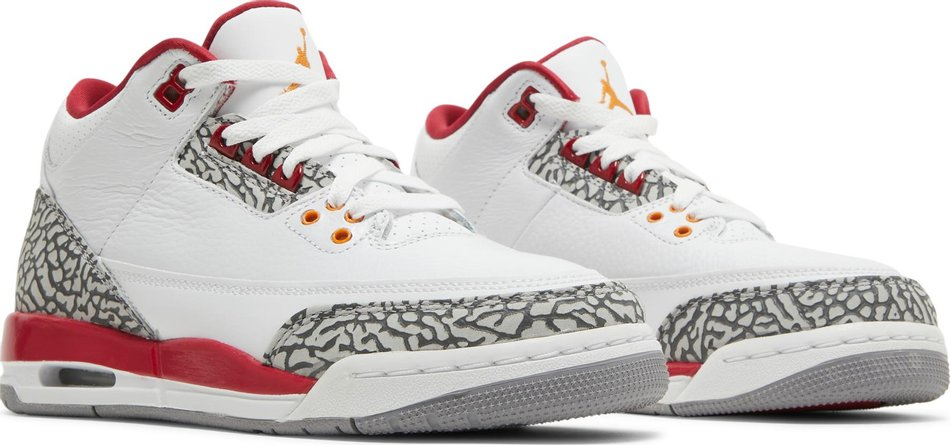 Air Jordan 3 Retro GS Cardinal Red 398614-126