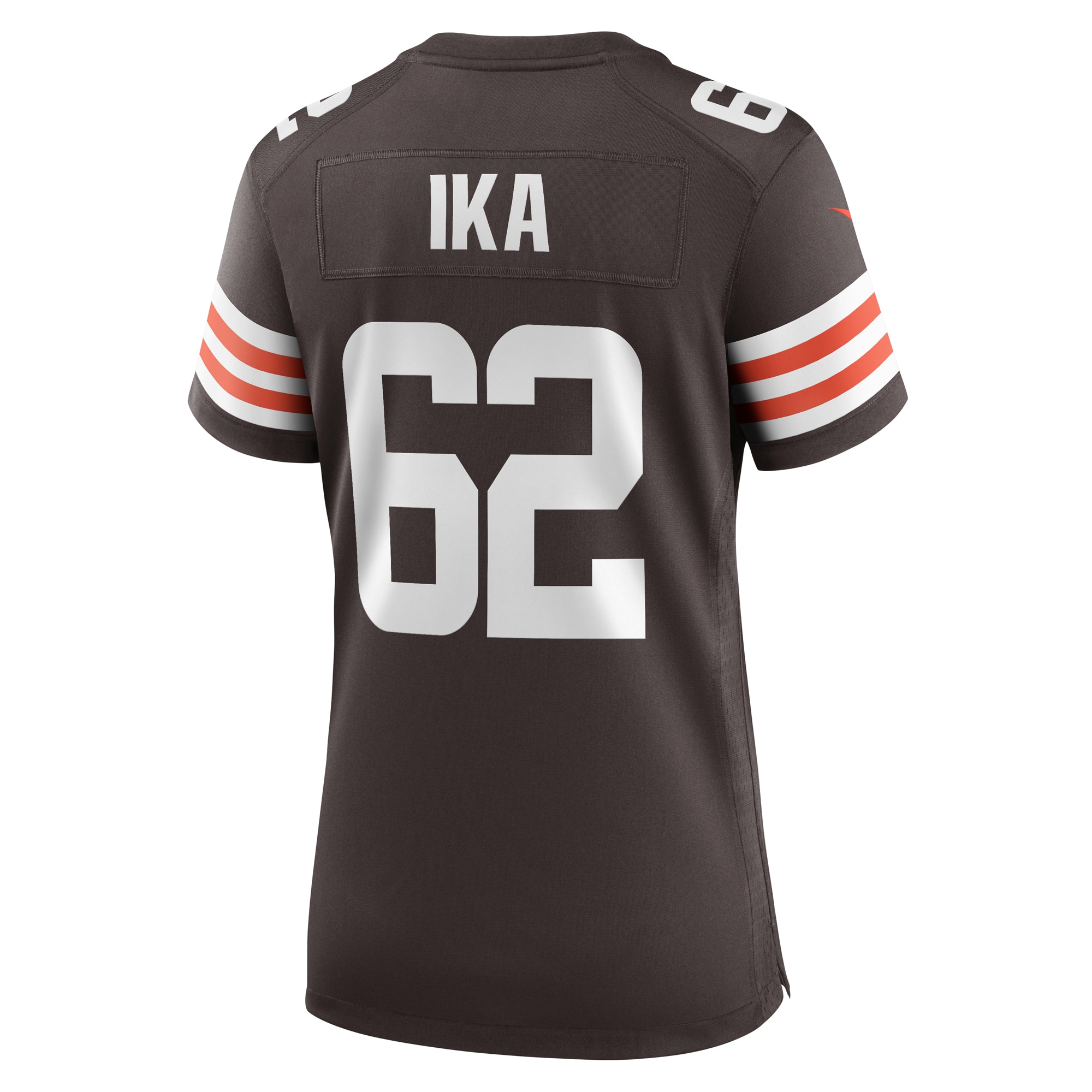 Cleveland Browns Siaki Ika Brown Team Game NFL Jersey Women's