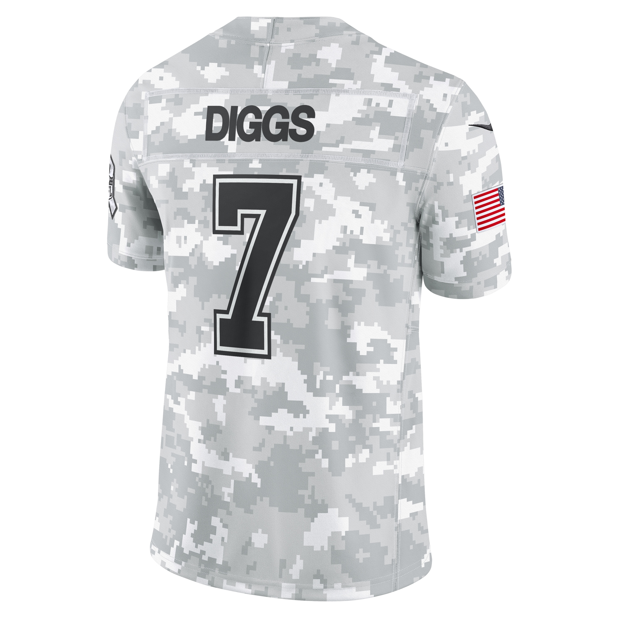 Dallas Cowboys Trevon Diggs Arctic Camo 2024 Salute to Service Limited NFL Jersey Men's