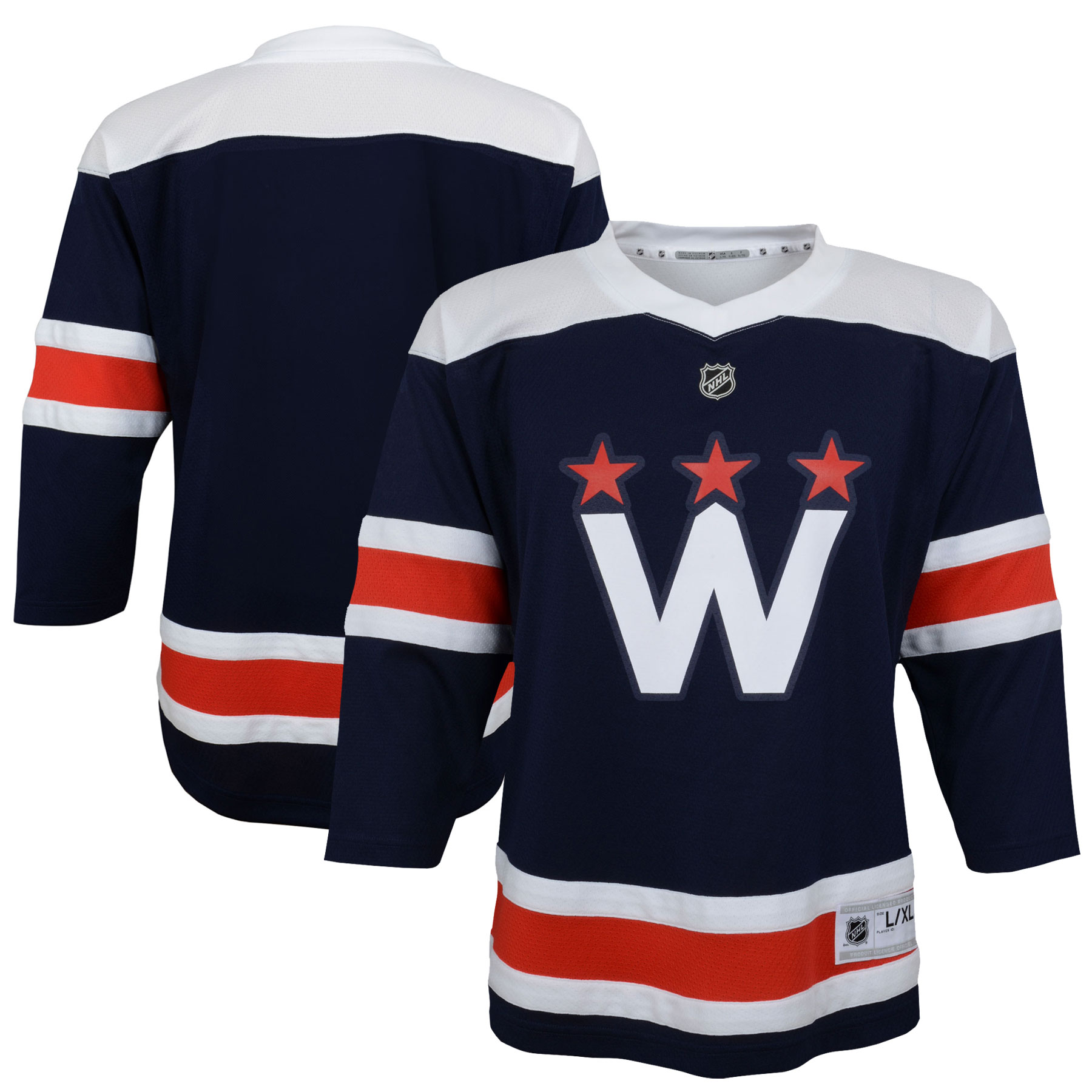 Infant Washington Capitals Navy 2020/21 Alternate NHL Jersey Men's