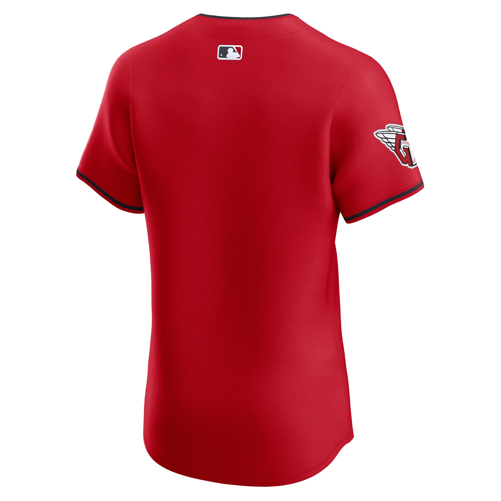 Cleveland Guardians Red Alternate Vapor Premier Elite Patch MLB Jersey Men's
