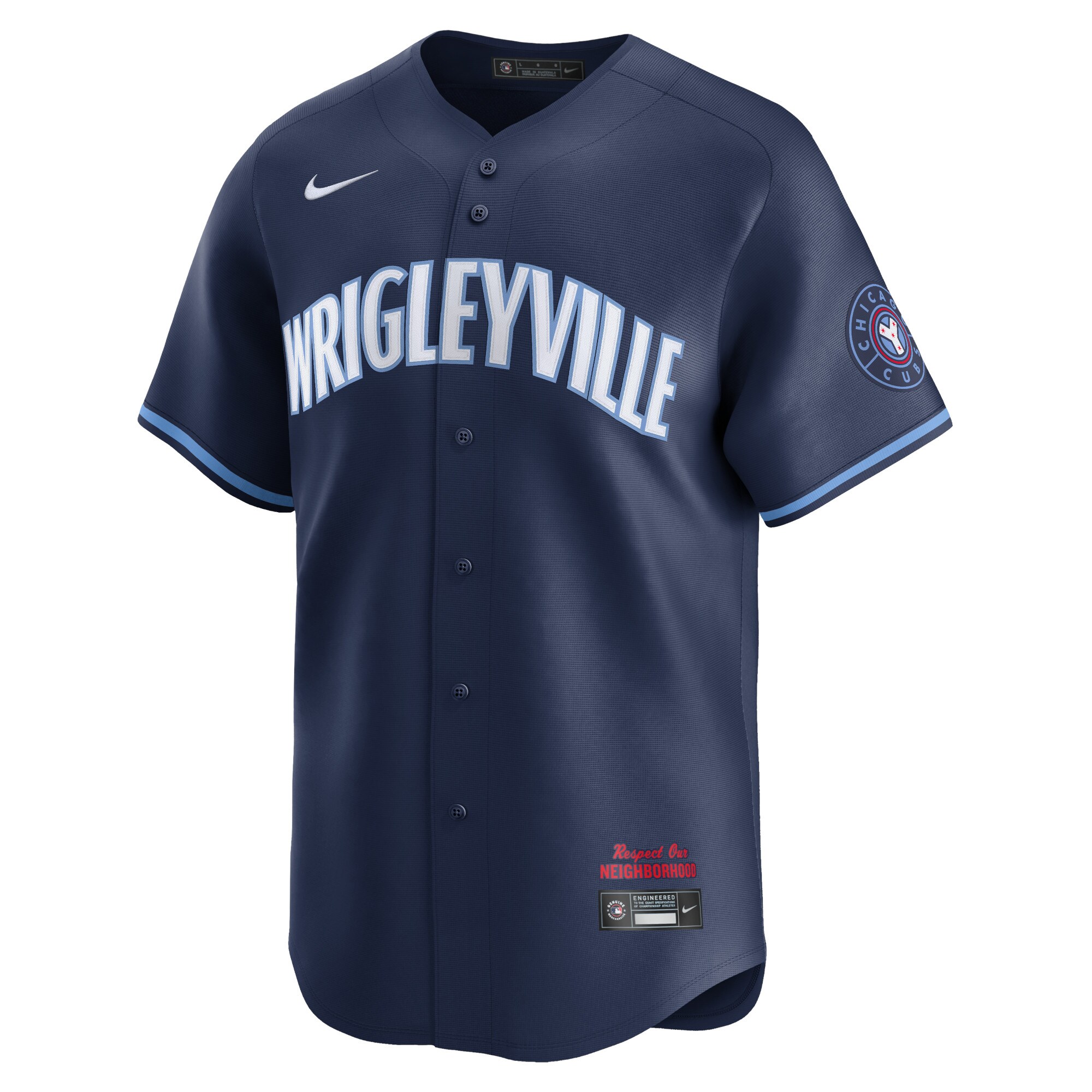 Chicago Cubs Navy City Connect Limited MLB Jersey Men's