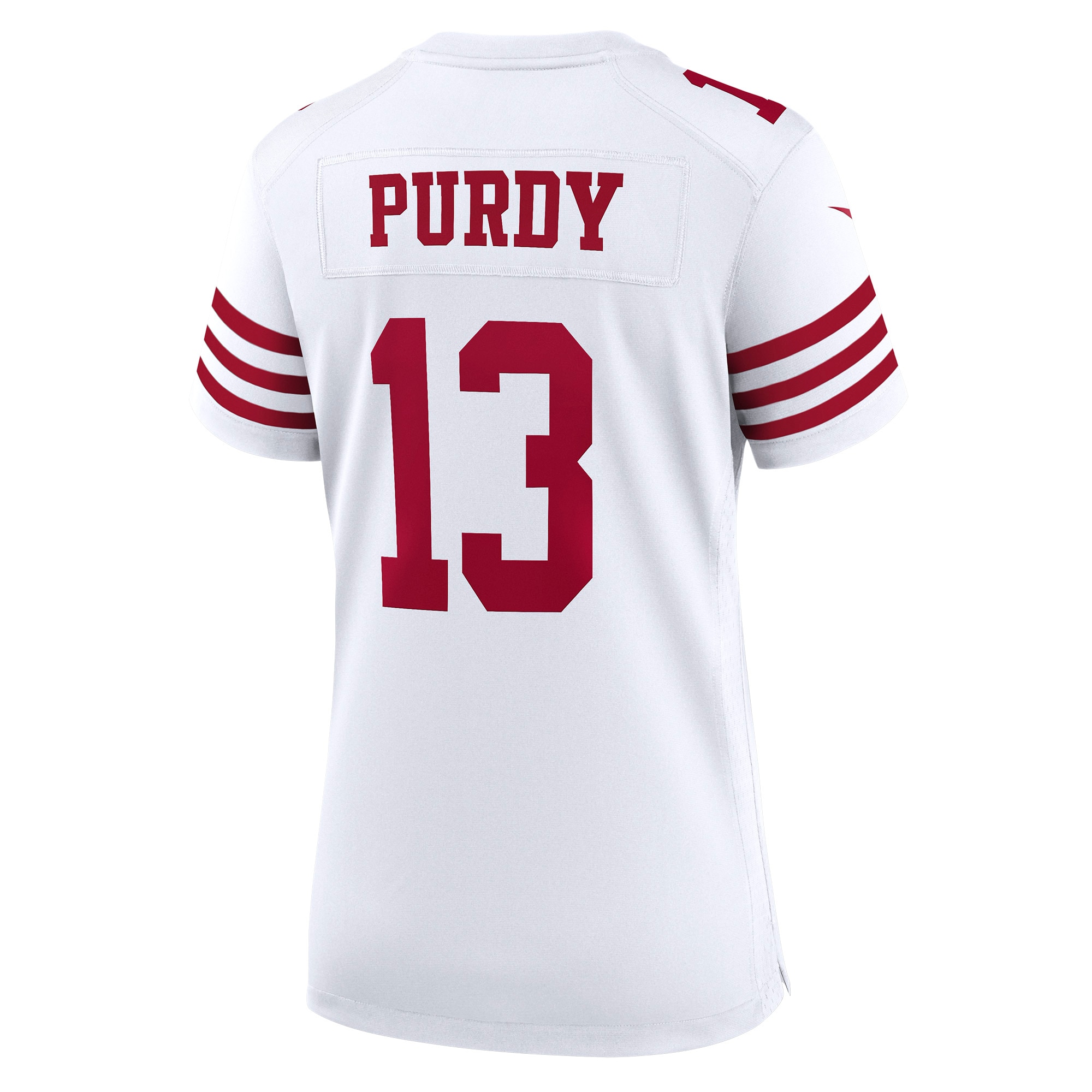 San Francisco 49ers Brock Purdy White Game NFL Jersey Women's
