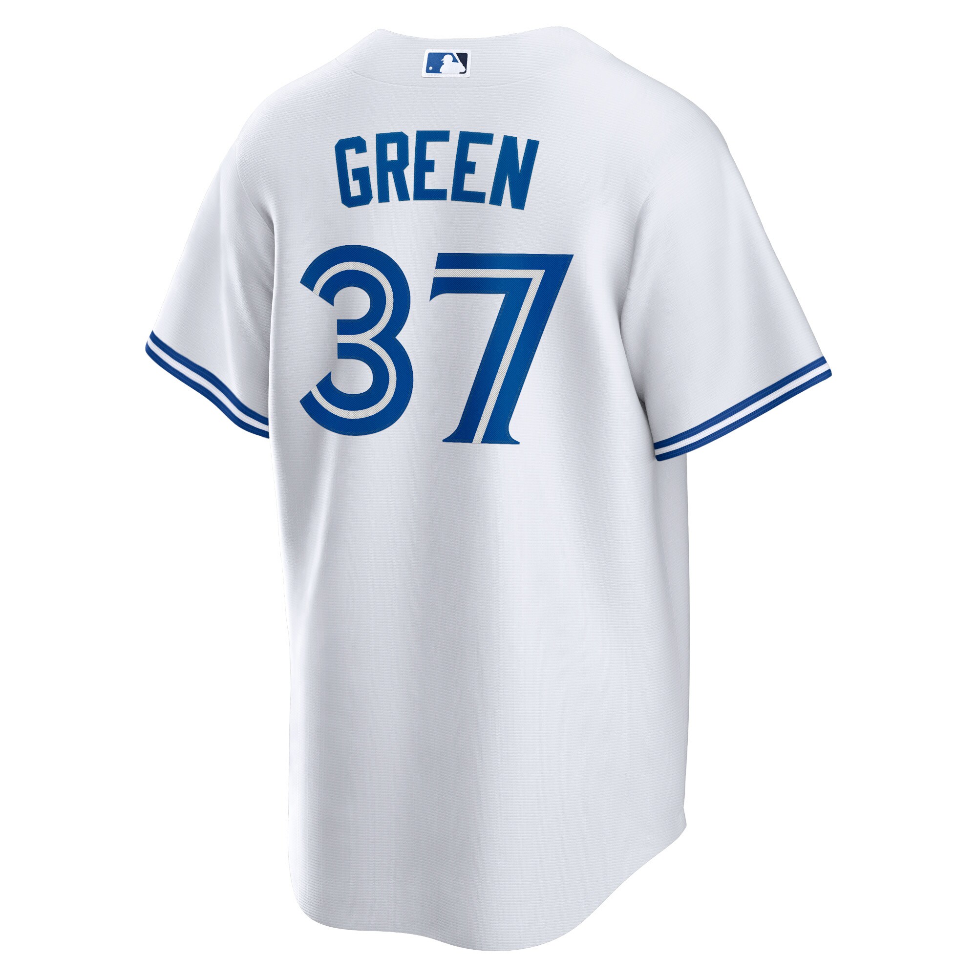 Toronto Blue Jays Chad Green White Home Player MLB Jersey Men's