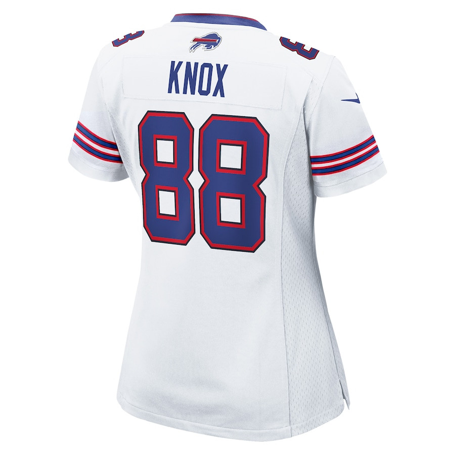 Dawson Knox 88 Buffalo Bills Game White NFL Jersey Women's