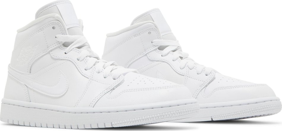 Wmns Air Jordan Mid Triple White 2022 DV0991-111