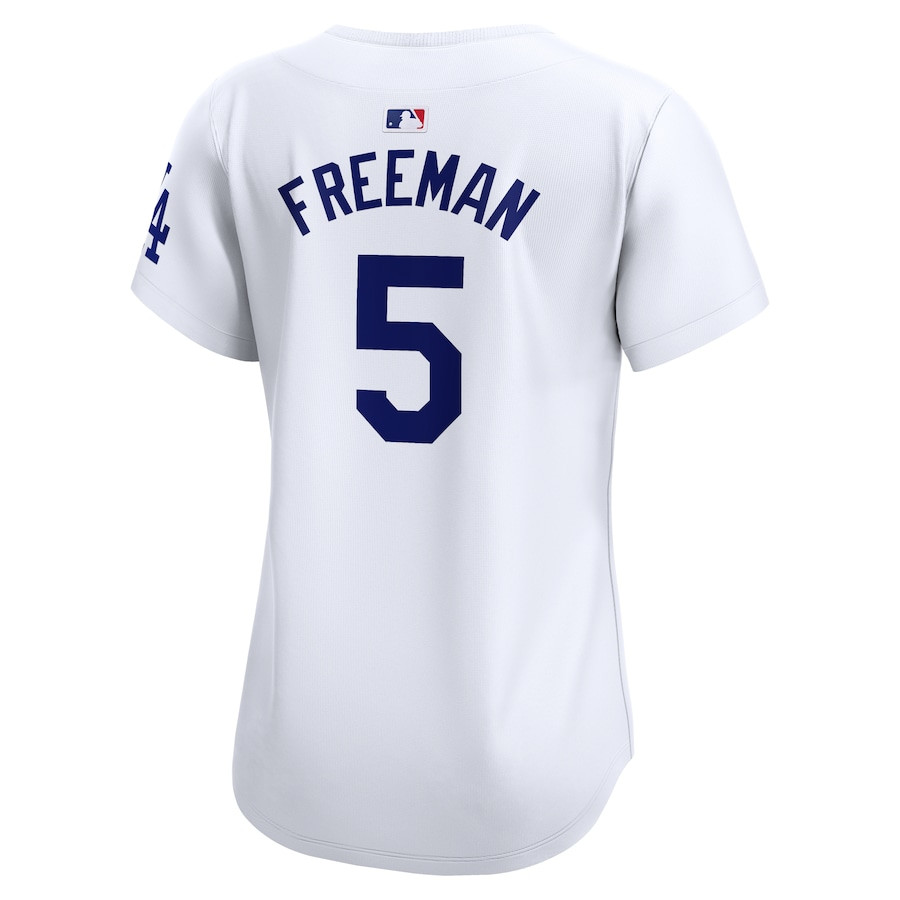 Freddie Freeman 5 Los Angeles Dodgers 2024 World Series Limited Player White MLB Jersey Women's