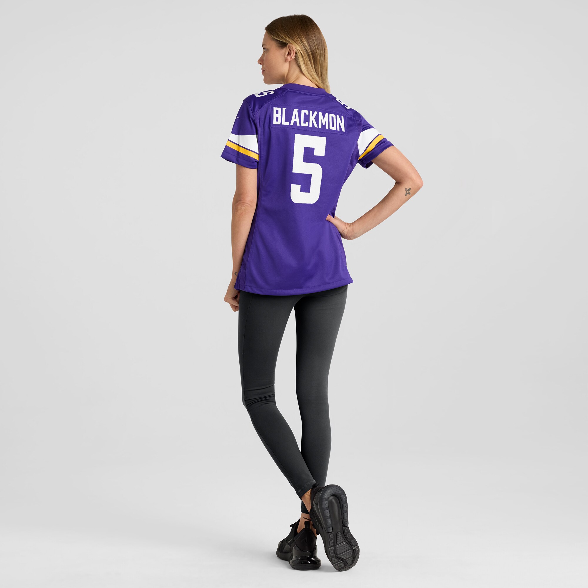 Minnesota Vikings Mekhi Blackmon Purple Game NFL Jersey Women's