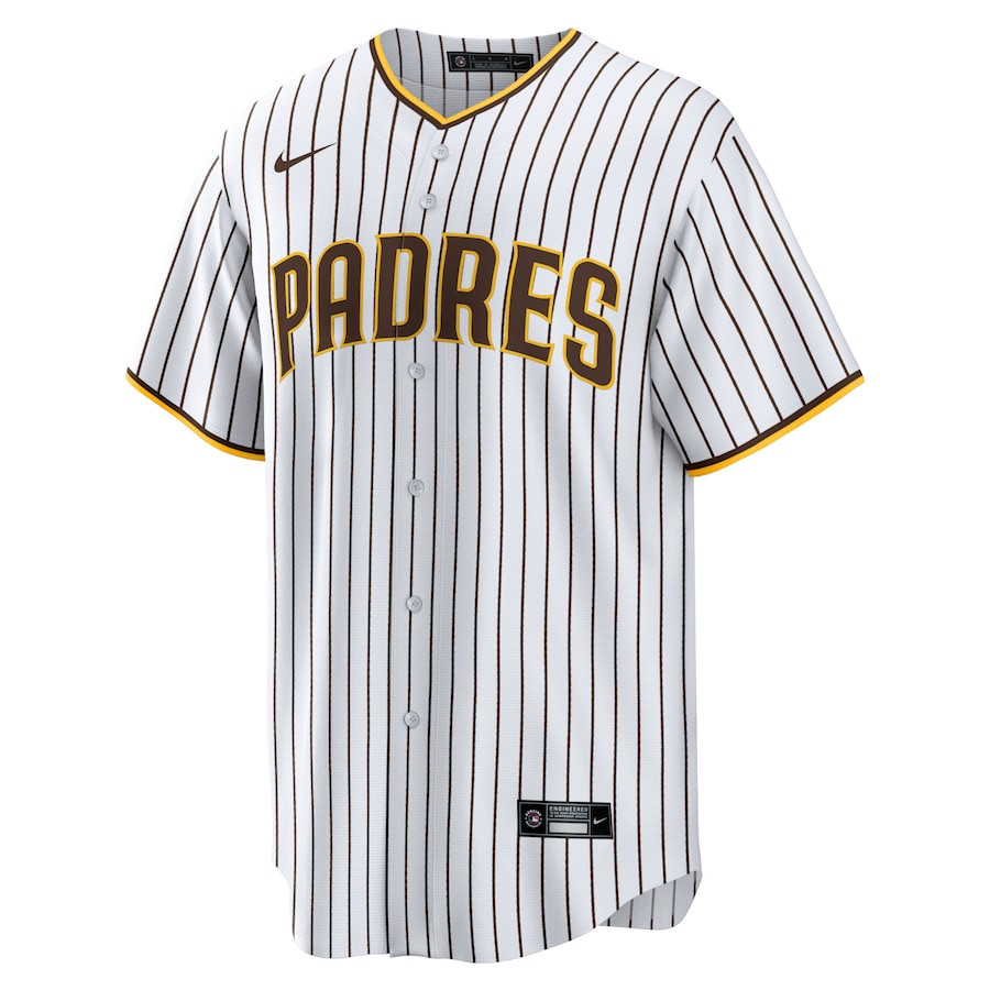 San Diego Padres Home White MLB Jersey Men's