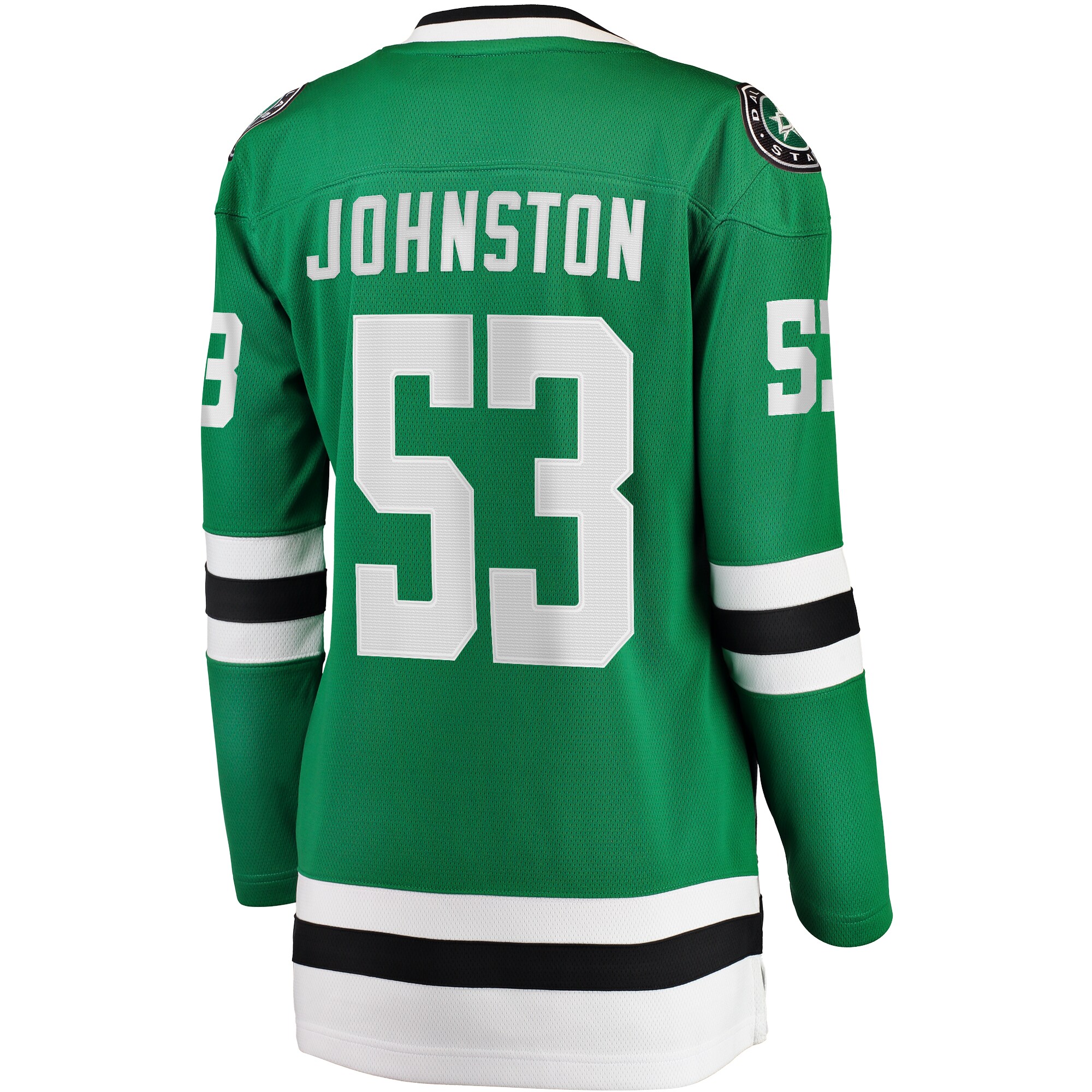 Dallas Stars Wyatt Johnston Kelly Green Home Breakaway Player NHL Jersey Women's