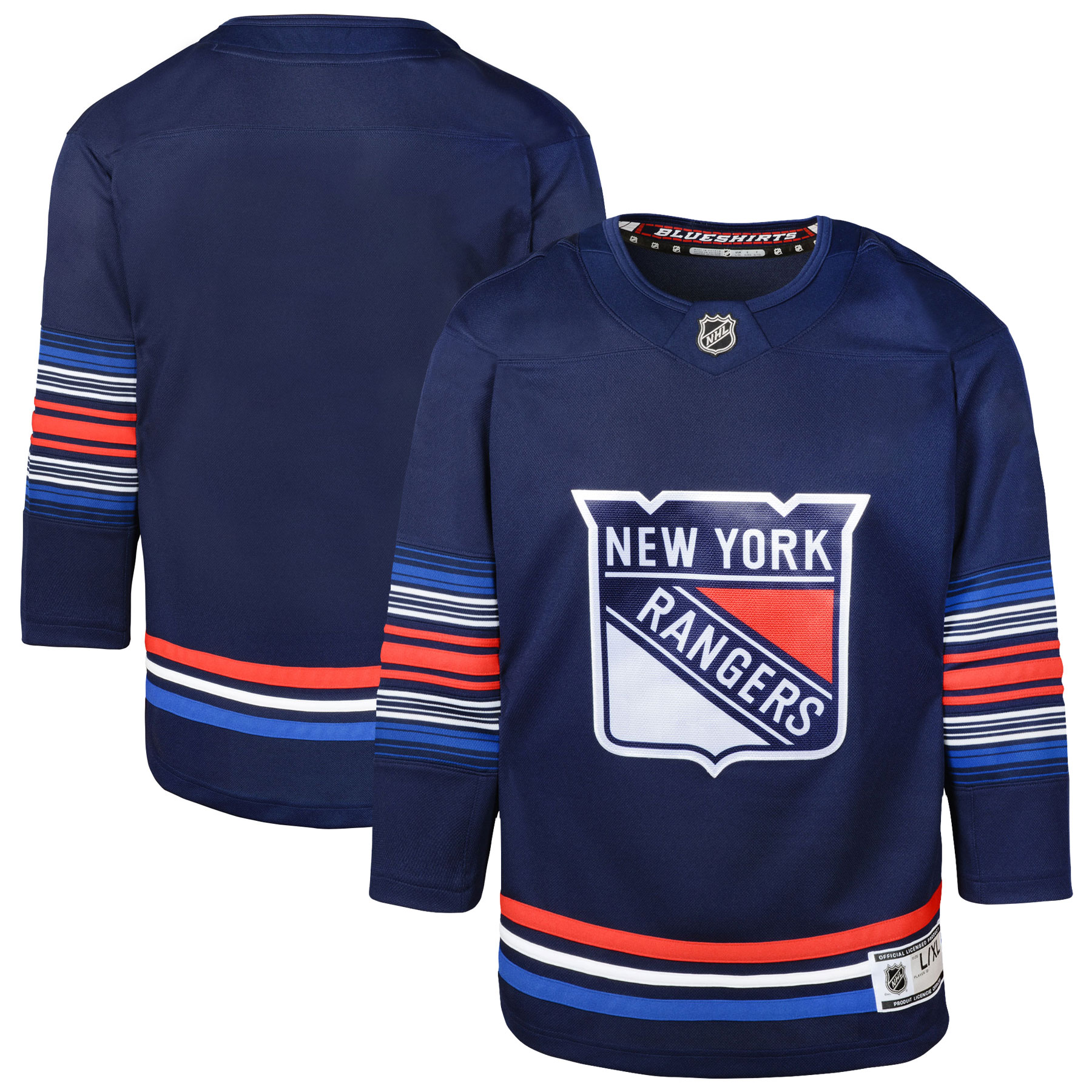 New York Rangers Navy Alternate Premier NHL Jersey Youth