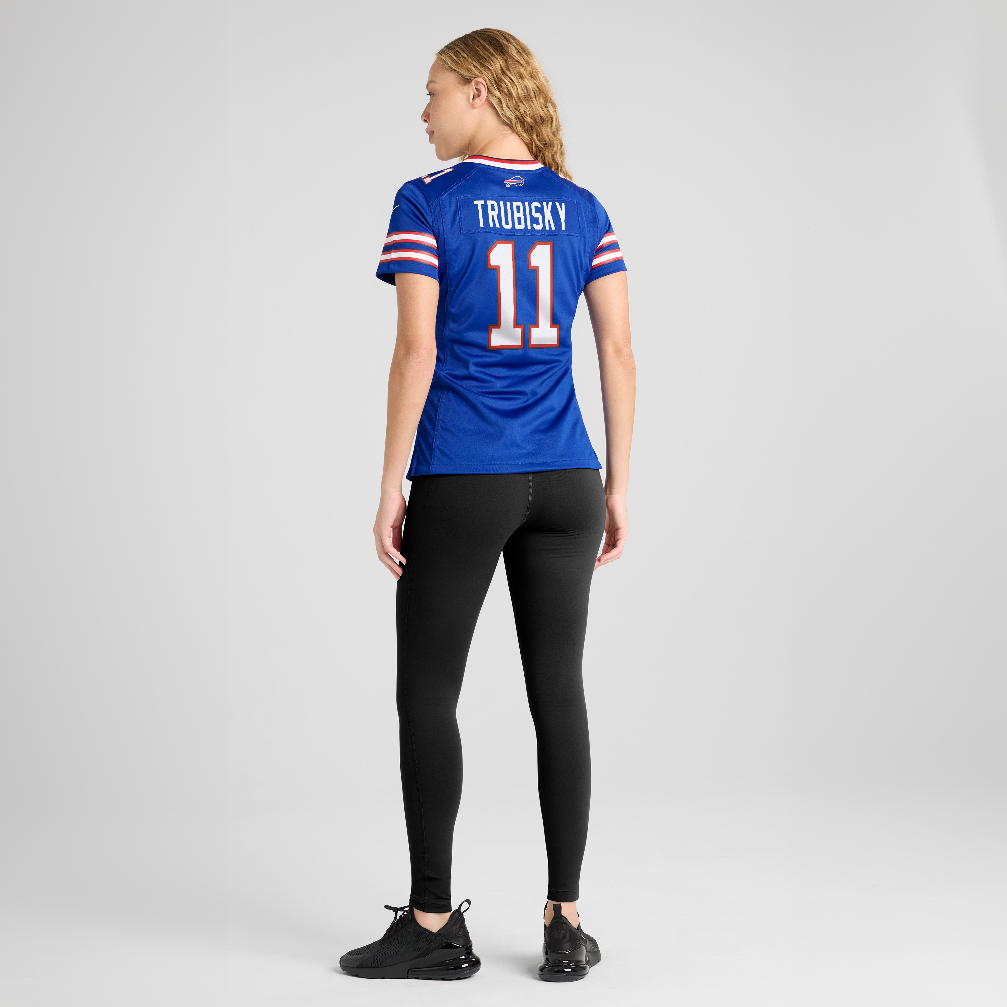 Buffalo Bills Mitchell Trubisky Royal Game NFL Jersey Women's