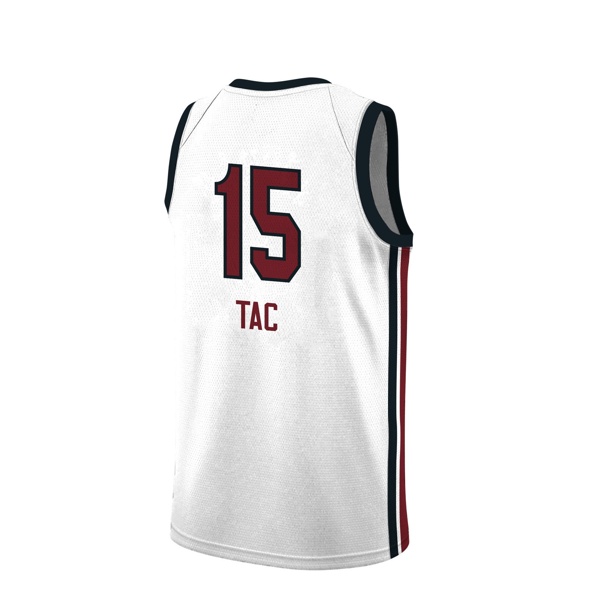 Adhel Tac 15 South Carolina 2024 White Unisex NCAA Jersey Unisex