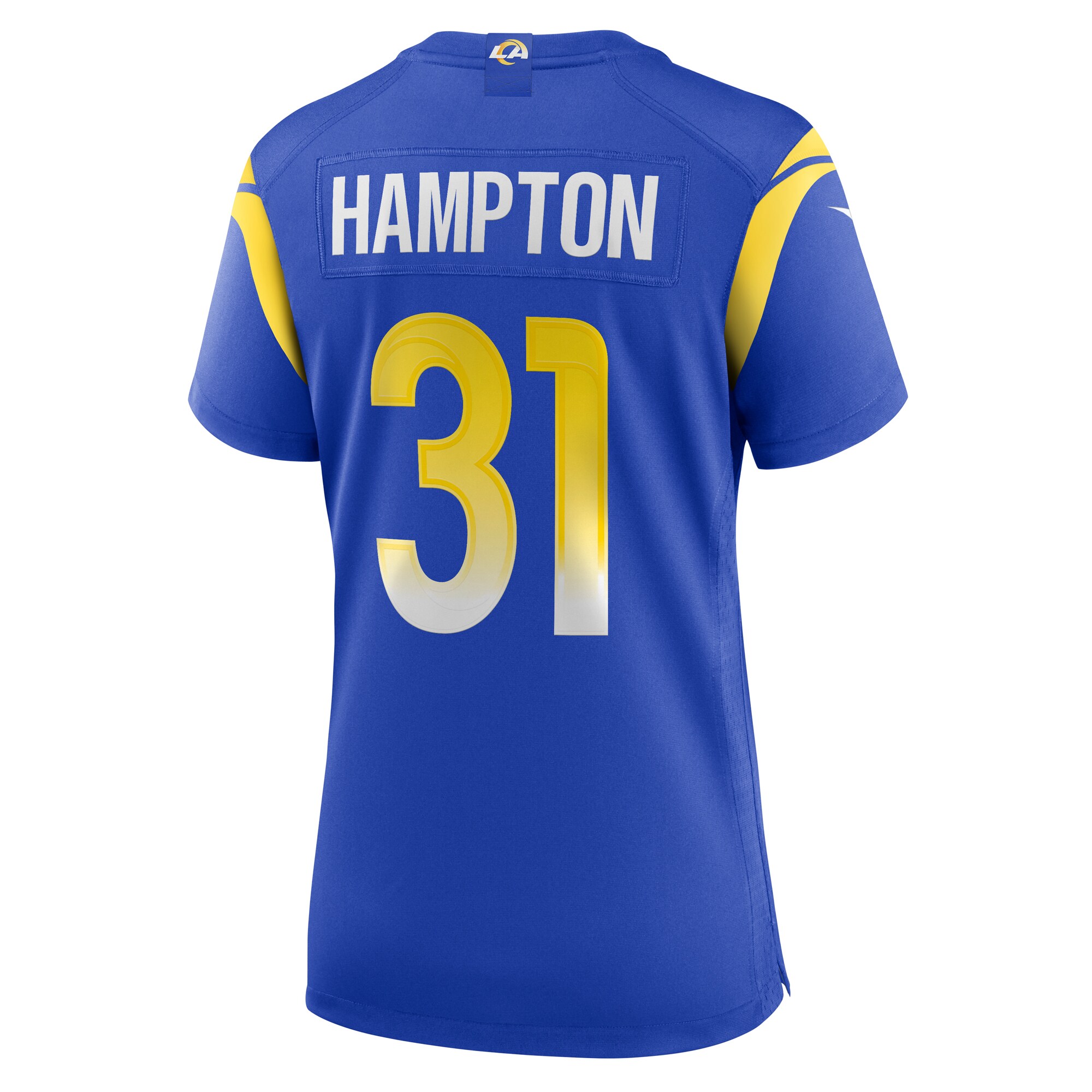 Los Angeles Rams Nick Hampton Royal Home Game NFL Jersey Women's