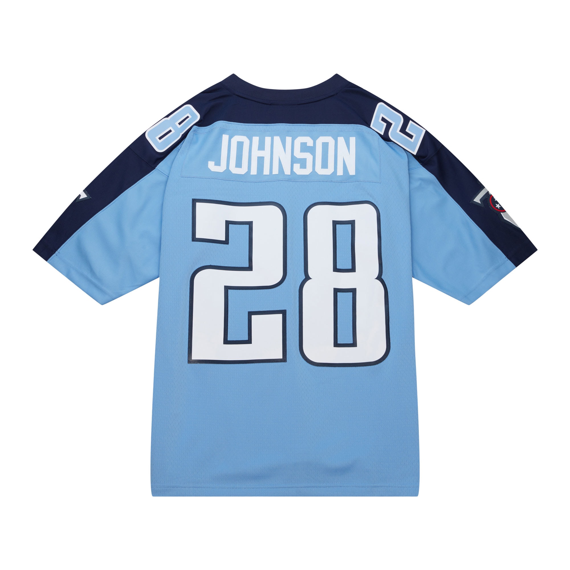 Tennessee Titans Chris Johnson Mitchell Ness Light Blue Legacy NFL Jersey Men's