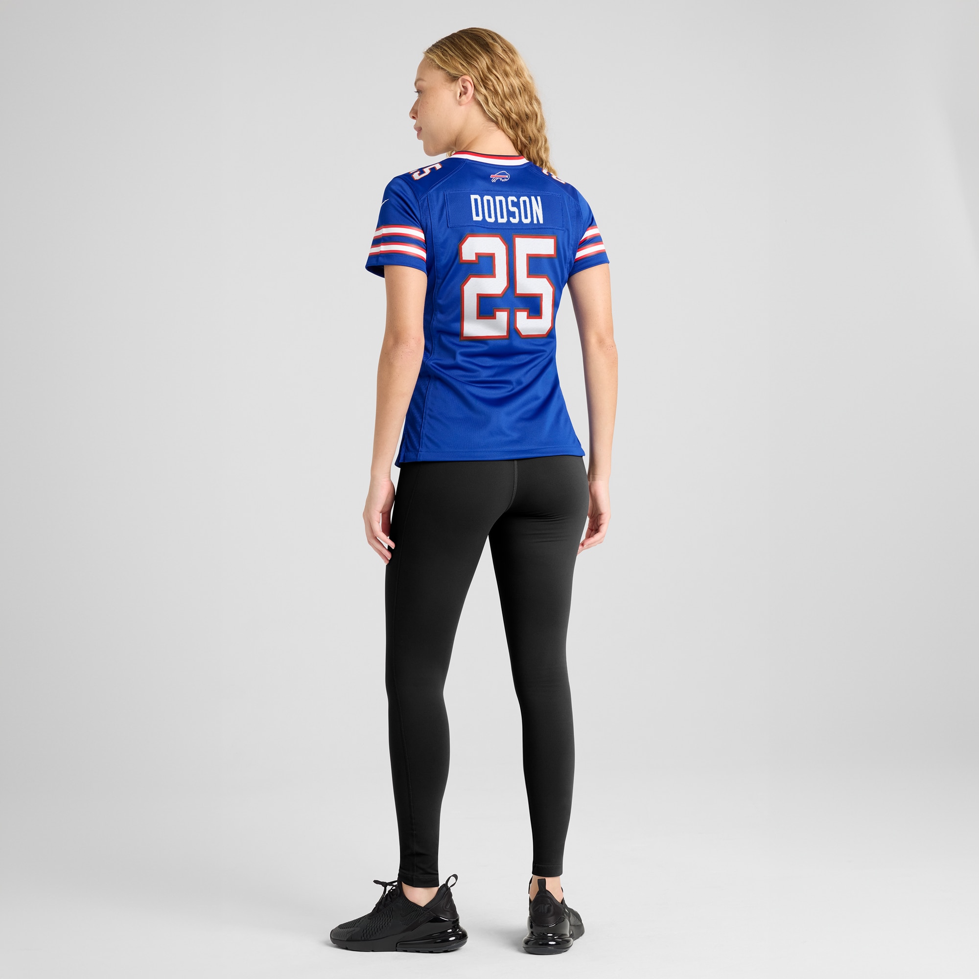 Buffalo Bills Tyrel Dodson Royal Team Game NFL Jersey Women's