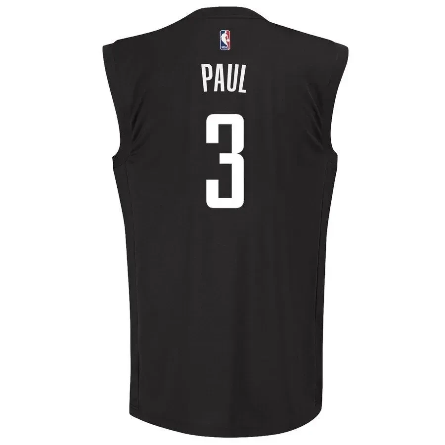 Chris Paul Houston Rockets Chase Fashion Black NBA Jersey Men's