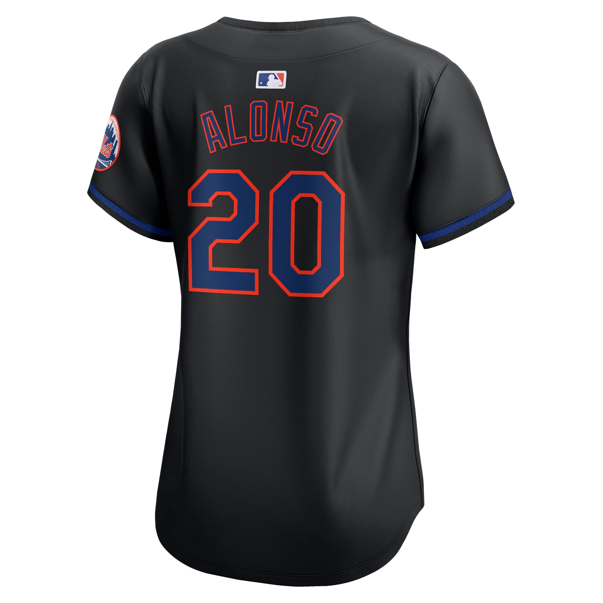 New York Mets Pete Alonso Black Alternate Limited Player MLB Jersey Women's