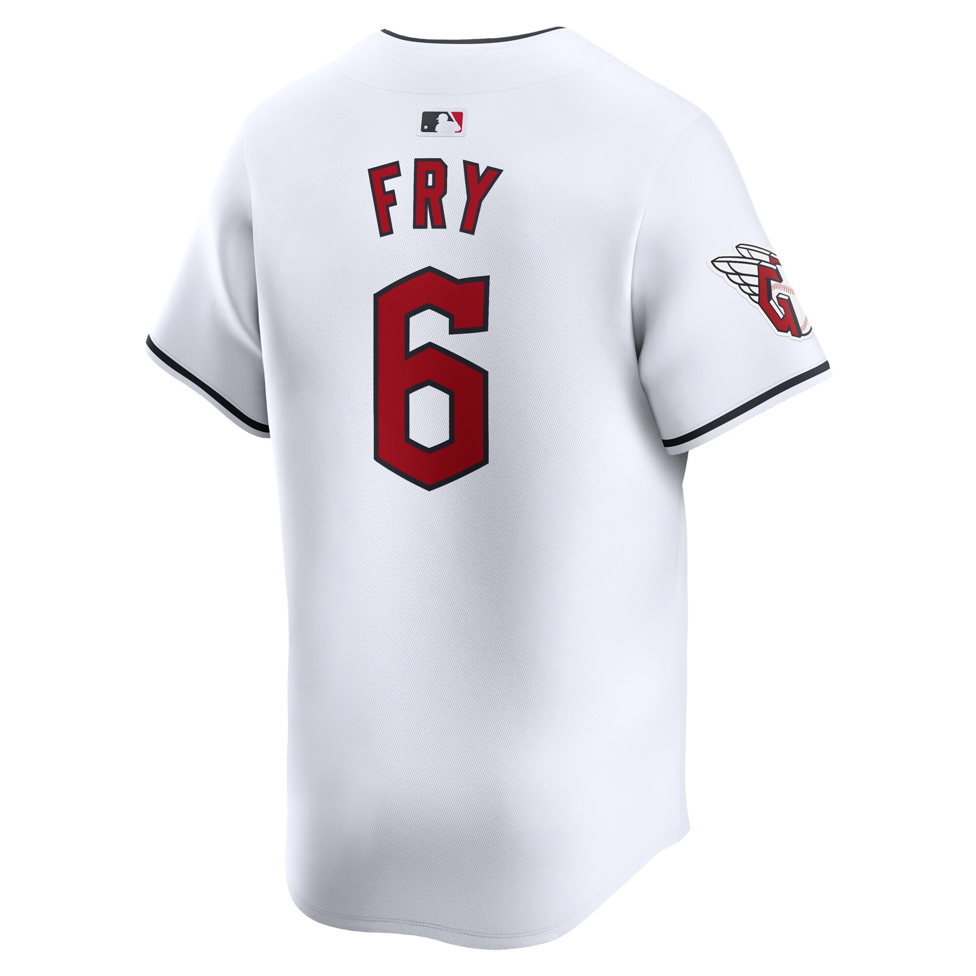 Cleveland Guardians David Fry White Home Limited Player MLB Jersey Men's