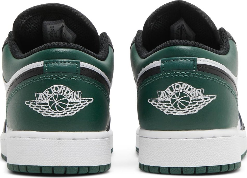 Air Jordan 1 Low GS Green Toe 553560-371