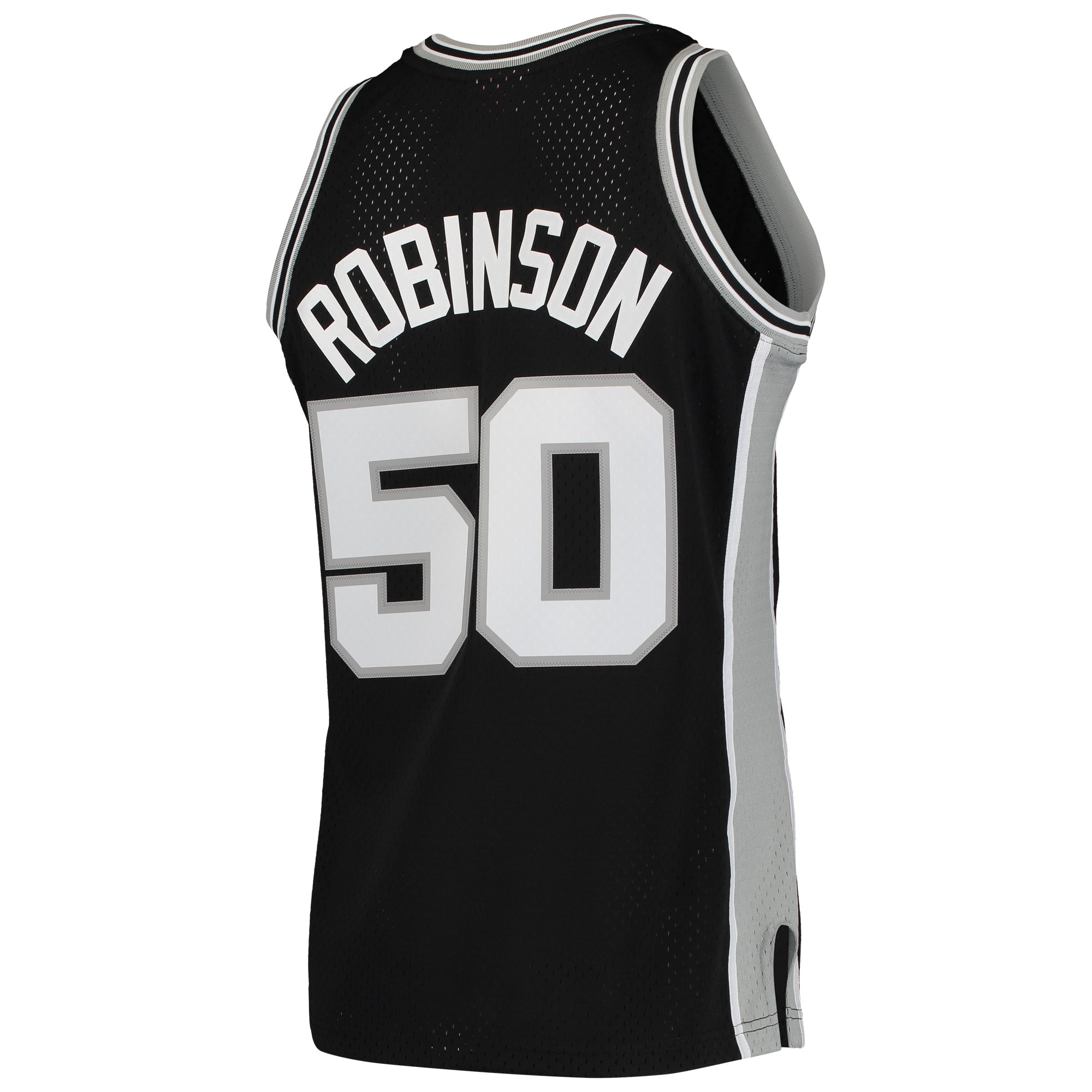 Mitchell Ness David Robinson Black San Antonio Spurs Hardwood Classics 1998-99 Swingman NBA Jersey Men's