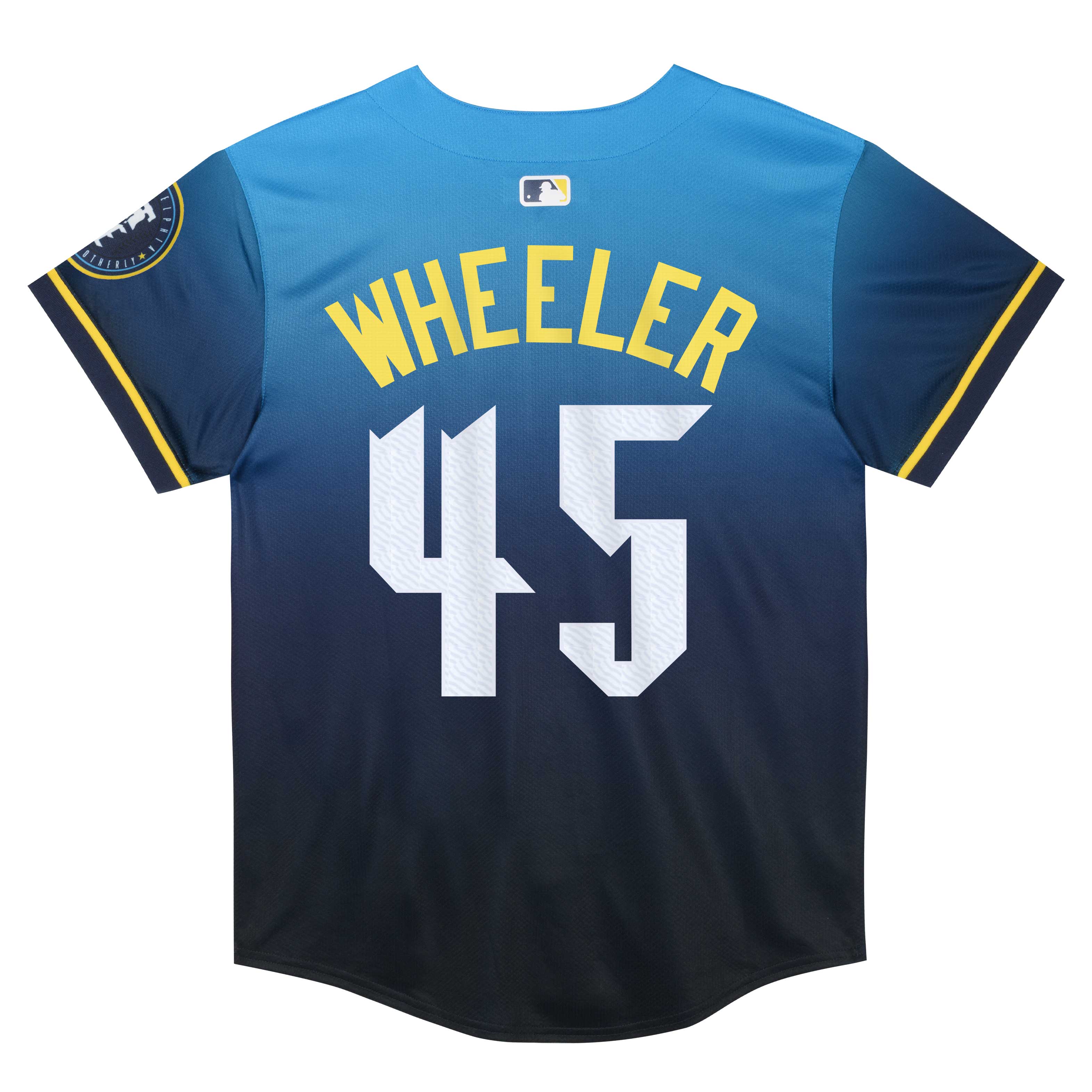 Preschool Philadelphia Phillies Zack Wheeler Blue 2024 City Connect Limited Player MLB Jersey Men's