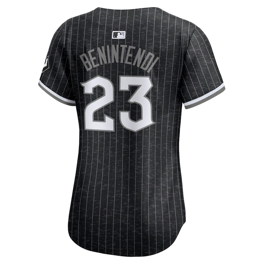 Andrew Benintendi 23 Chicago White Sox 2025 City Connect Limited Black MLB Jersey Women's