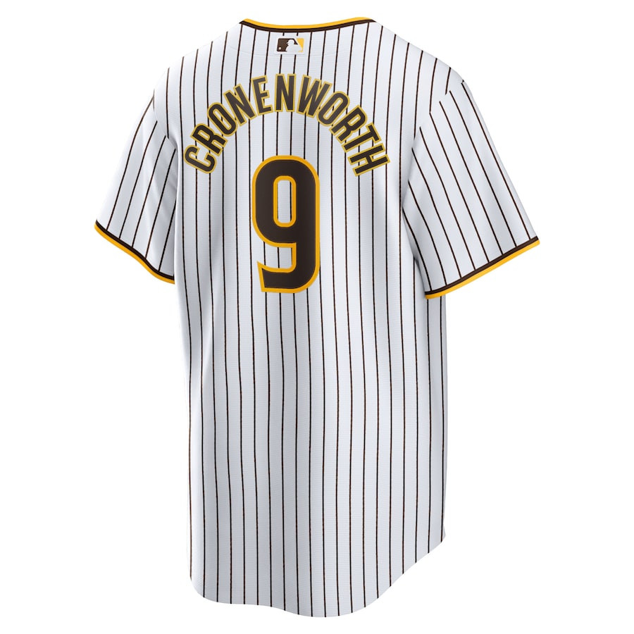 Jake Cronenworth 9 San Diego Padres Home White MLB Jersey Men's