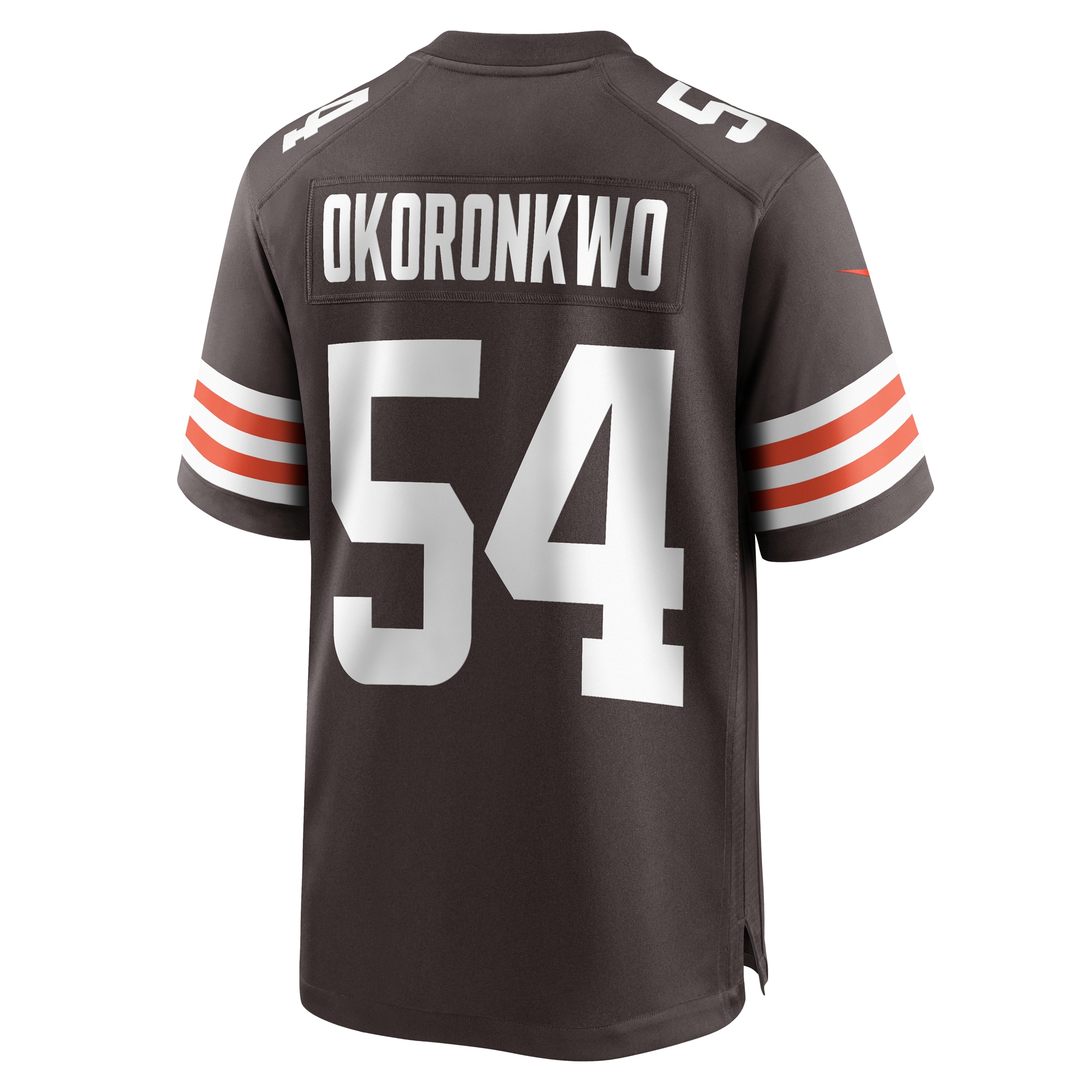 Cleveland Browns Ogbonnia Okoronkwo Brown Game Player NFL Jersey Men's