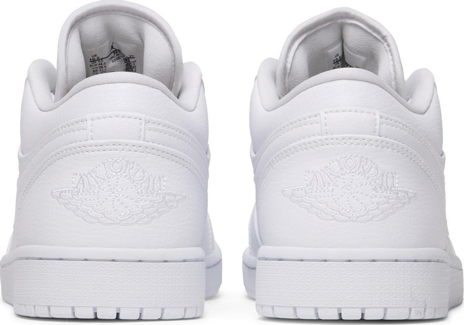 Air Jordan 1 Low Triple White 553558-112