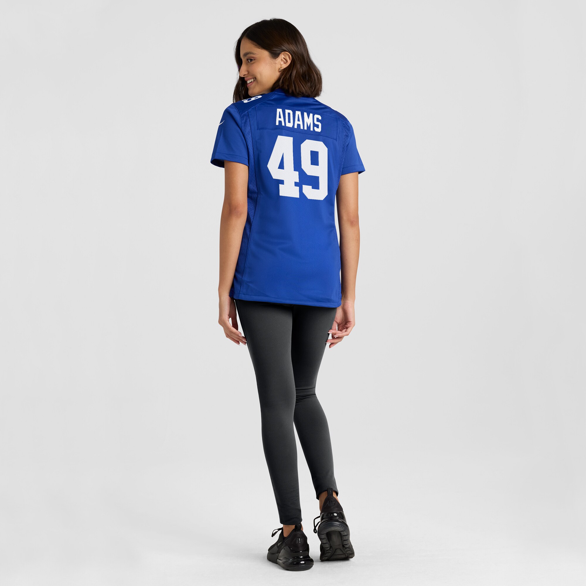 New York Giants Matthew Adams Royal Game NFL Jersey Women's